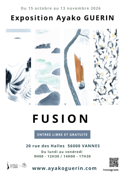 Ayako Guerin expose a Vannes …
