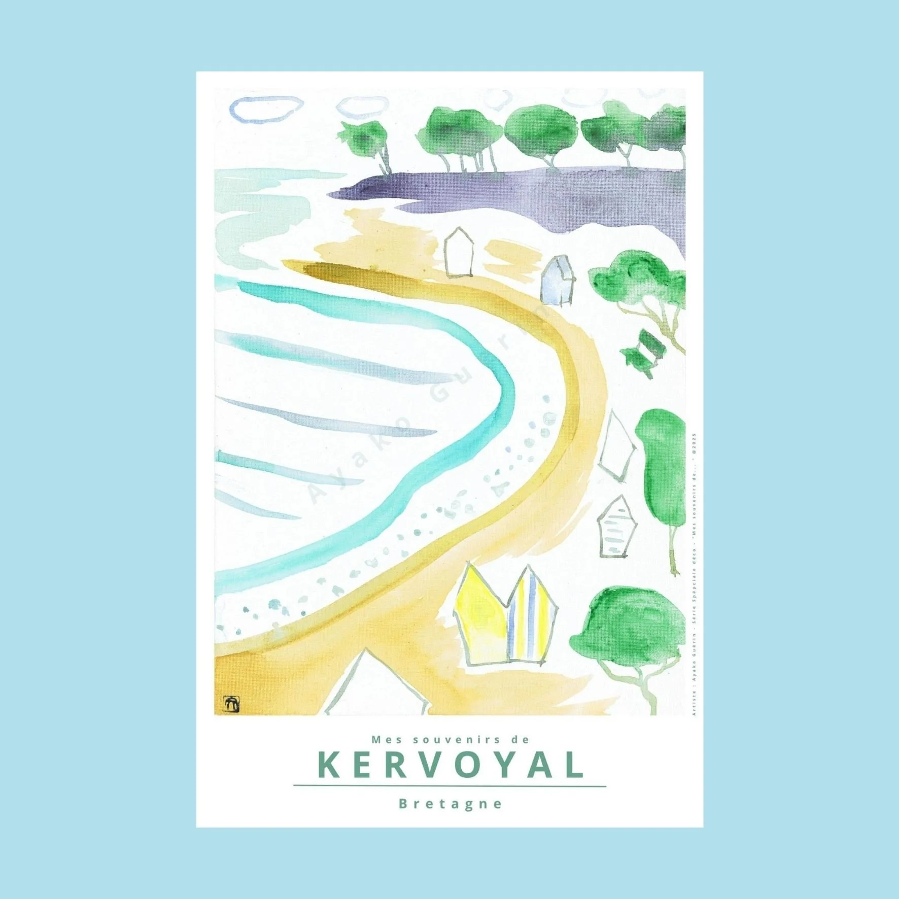 Affiche de Kervoyal - Damgan