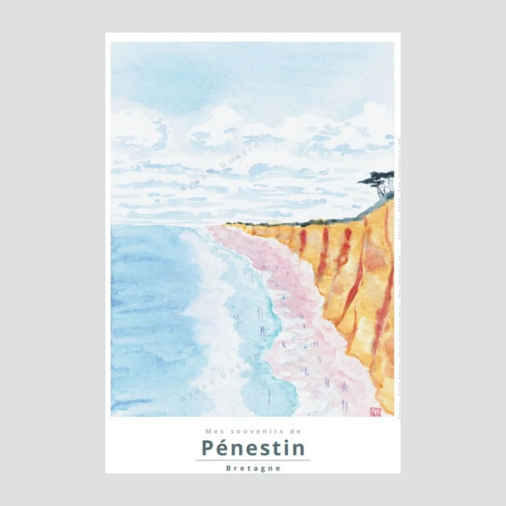 Affiche de la Mine d'Or à Penestin