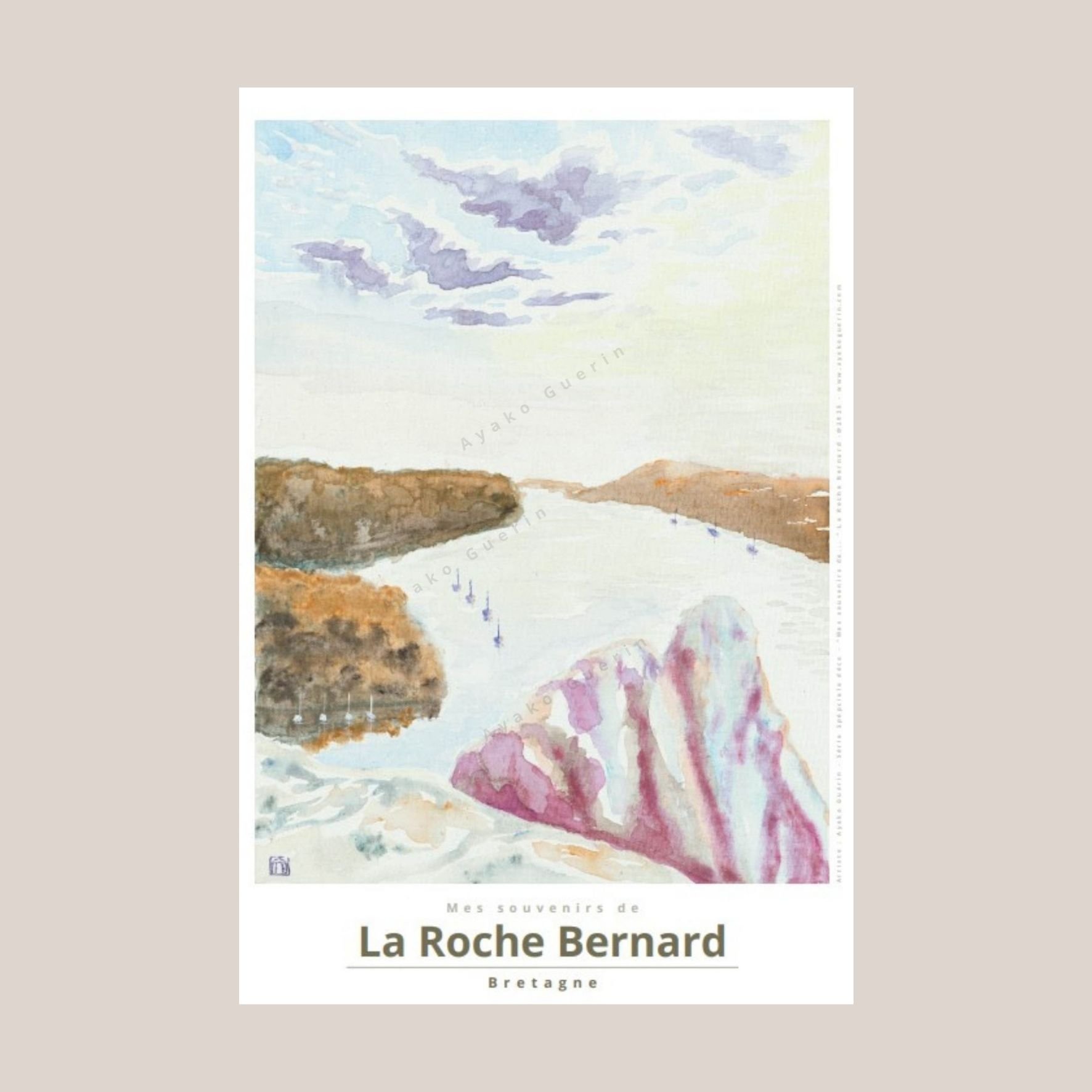 Affiche de la Roche Bernard