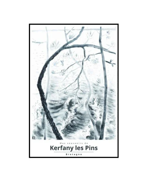 Affiche Kerfany les Pins