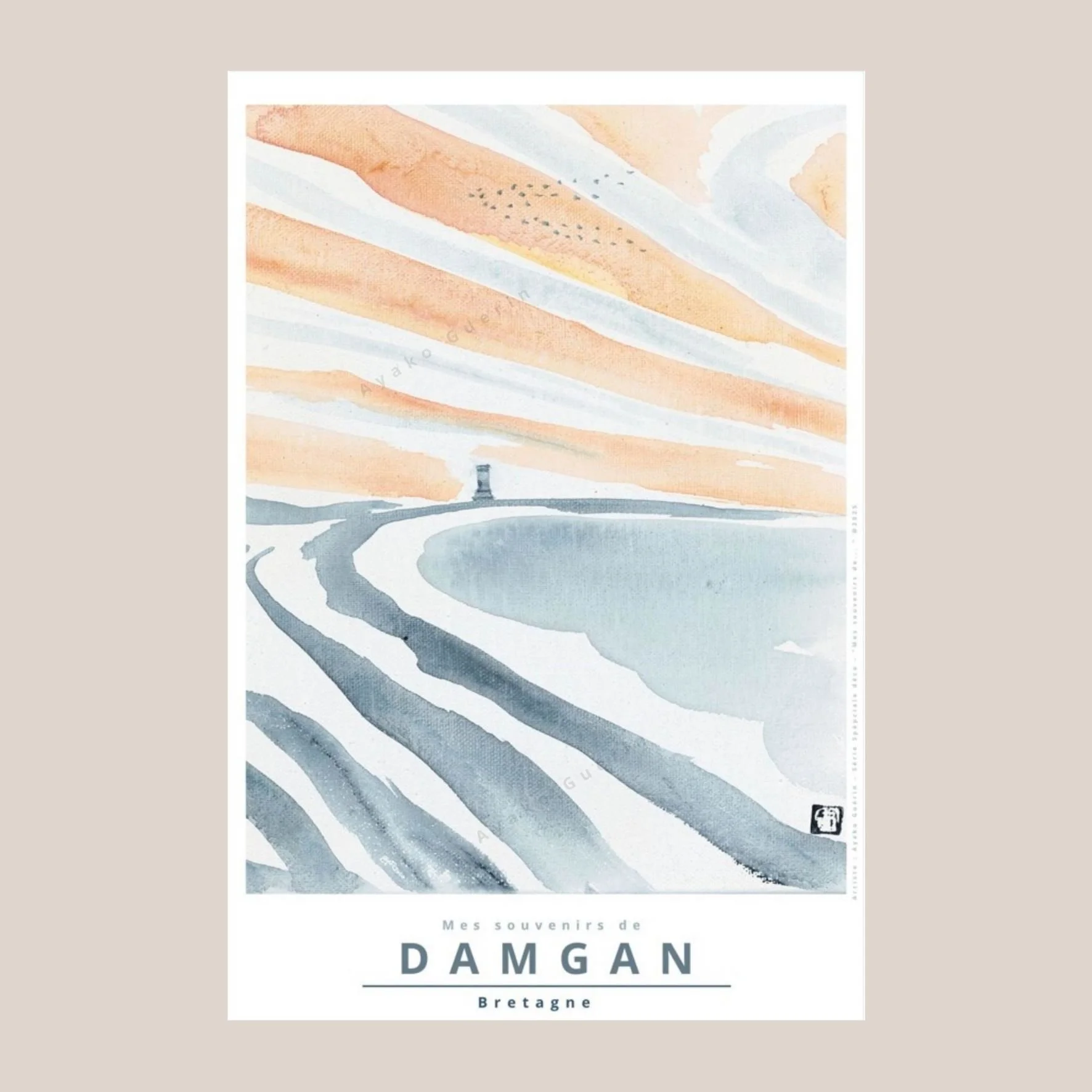 Affiche de la Tour des Anglais à Damgan