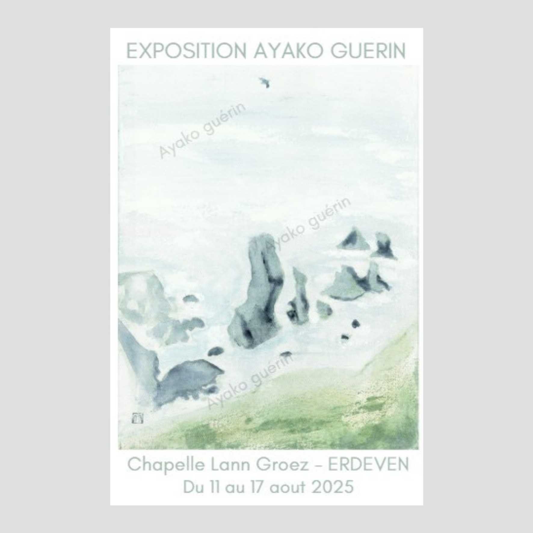 Affiche Exposition Erdeven 2025