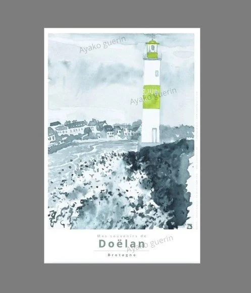 Affiche Doëlan Vert