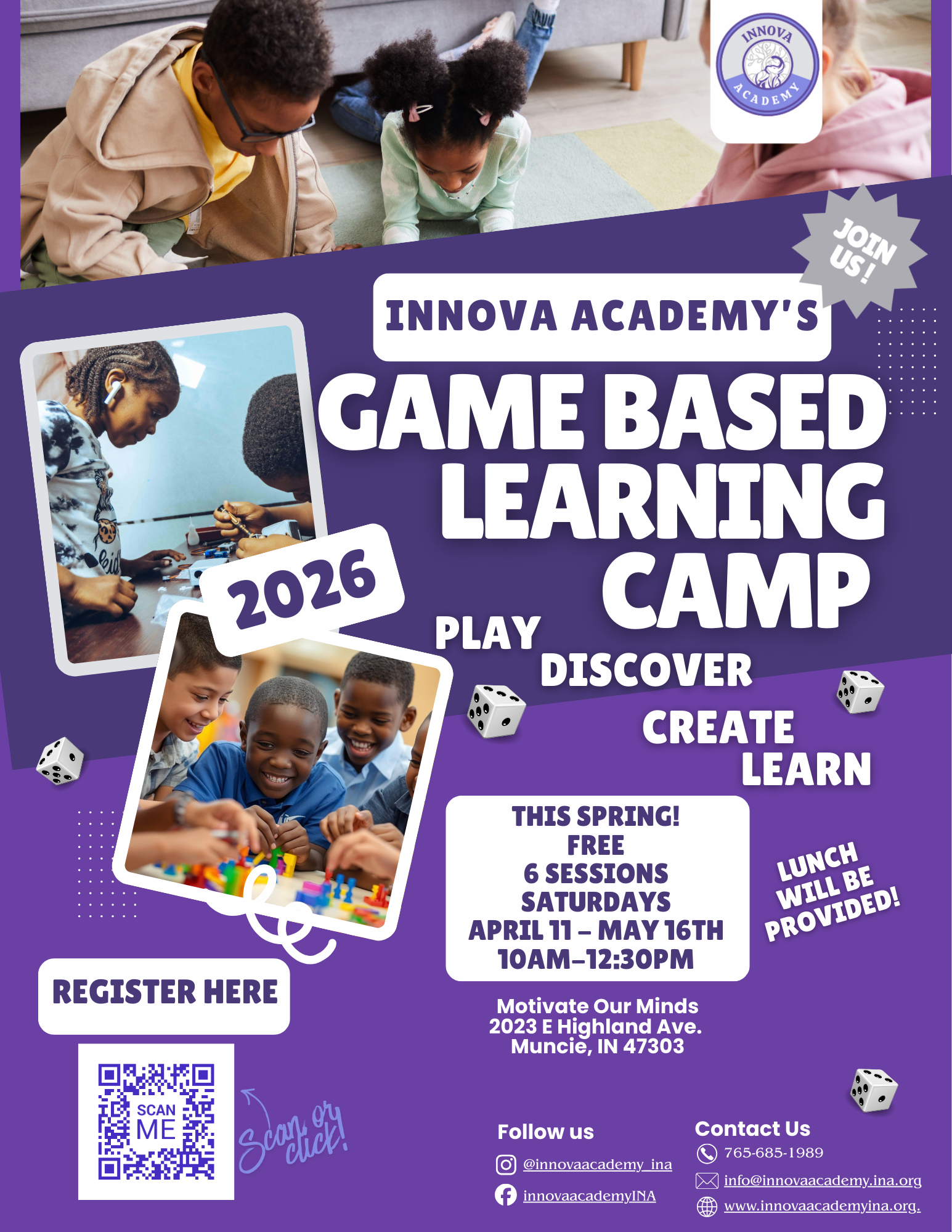 Innova Academy Spring Game Based Learning Camp
