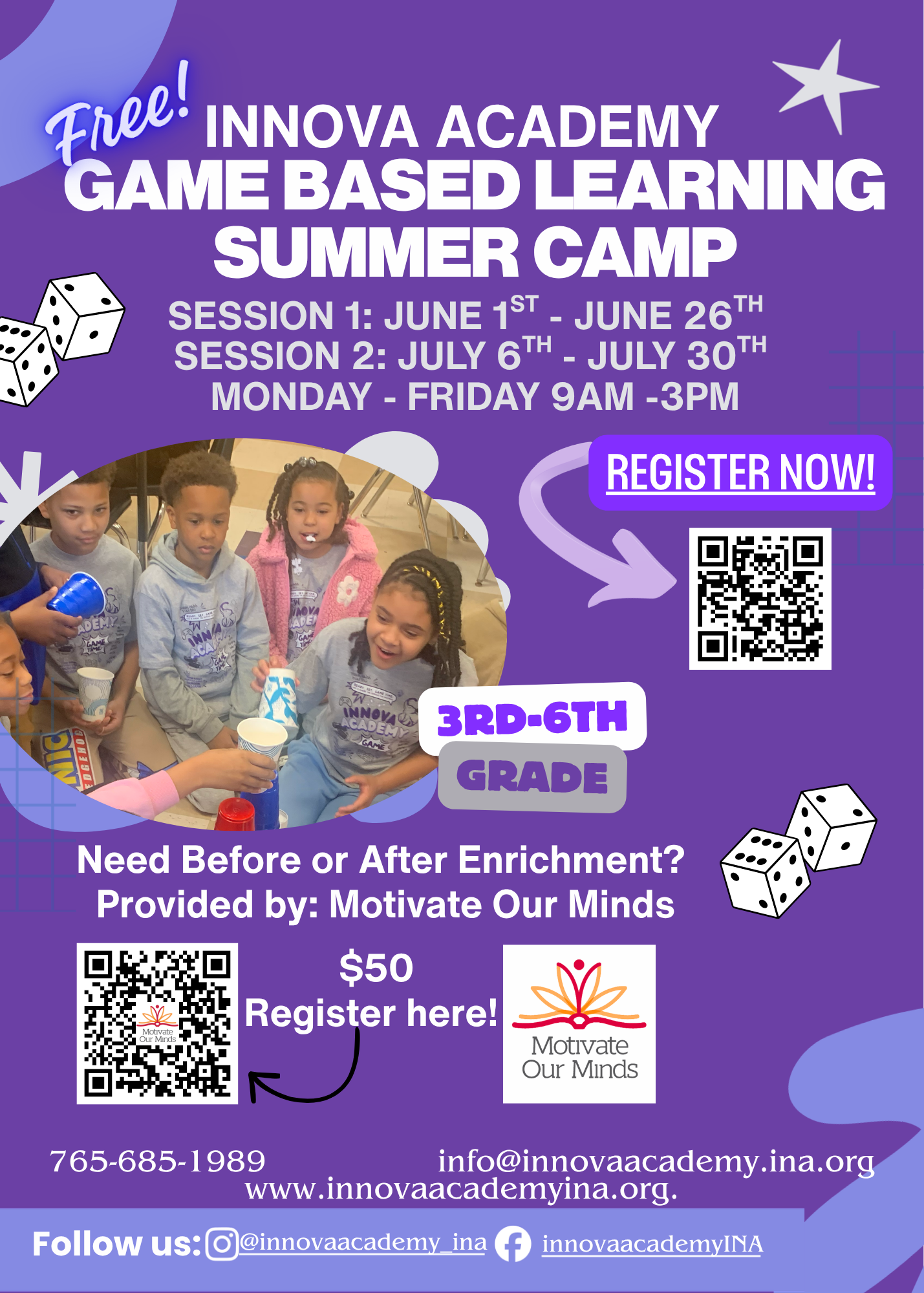 Innova Academy Summer Game Based Learning Camp