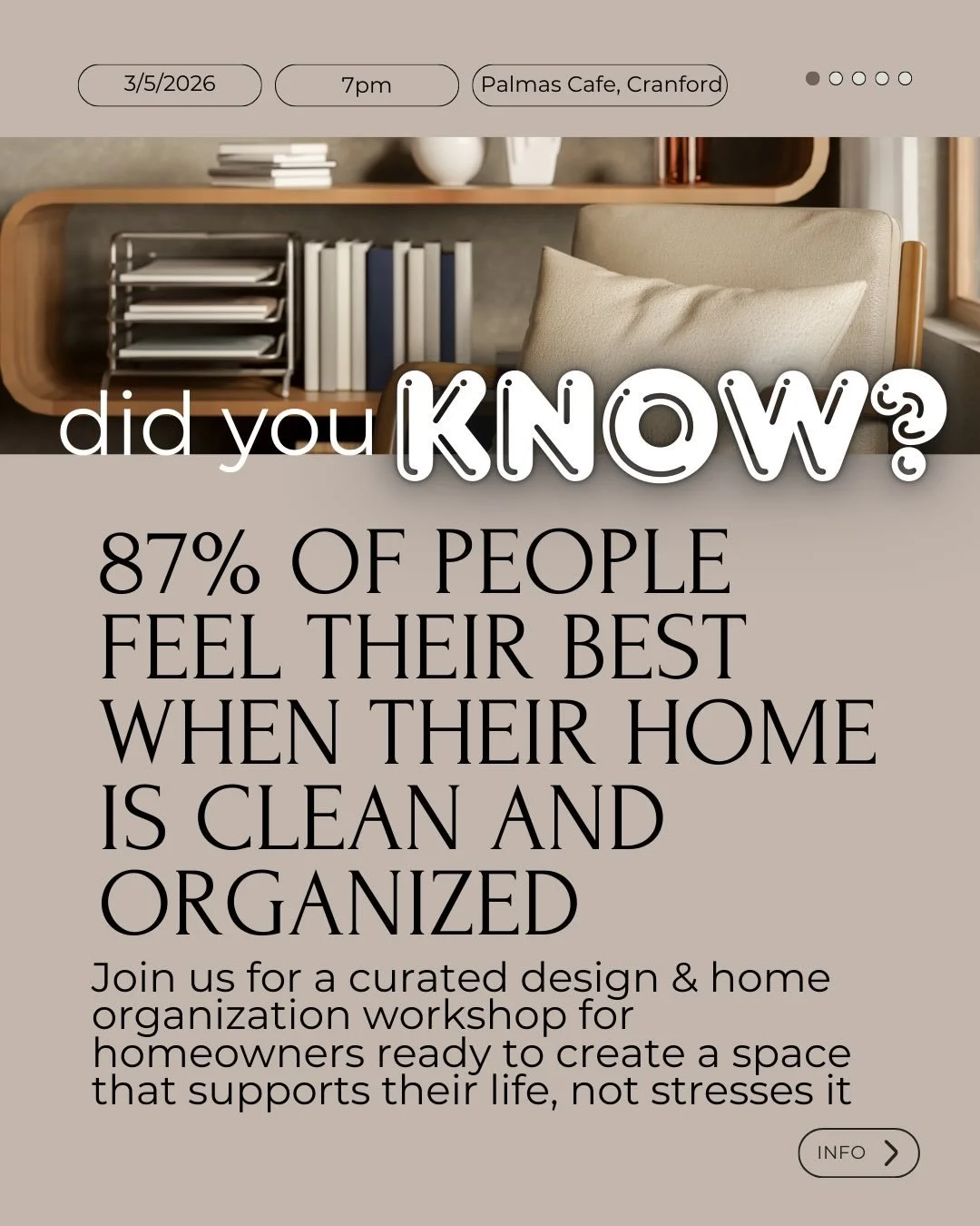 If your home has been feeling overwhelming&hellip; this is for you.

Clutter. Awkward layouts. Rooms that just feel &ldquo;off.&rdquo;
Your home impacts your mood, focus, and daily life more than you realize.

Join us for Winter Home Harmony: The Win
