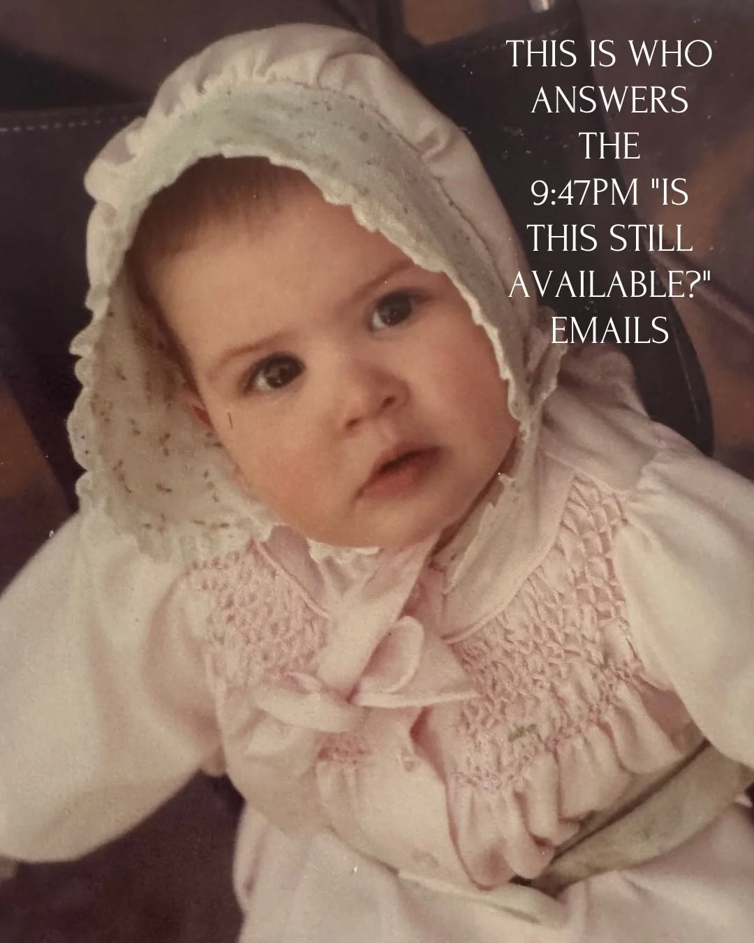 Before the listings, negotiations, contracts, and closings&hellip;

There was just a little girl who cared a lot.

Turns out she grew up to still care a lot &mdash; about every client, every home, and every outcome.

Real estate isn&rsquo;t just my j