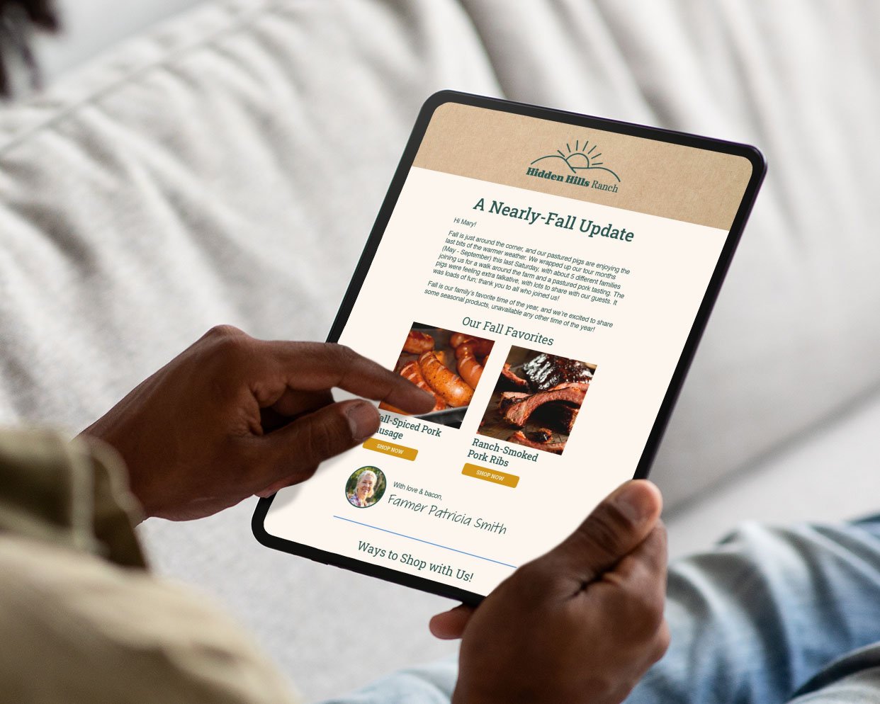 Design Tips for Effective Farm Email Marketing