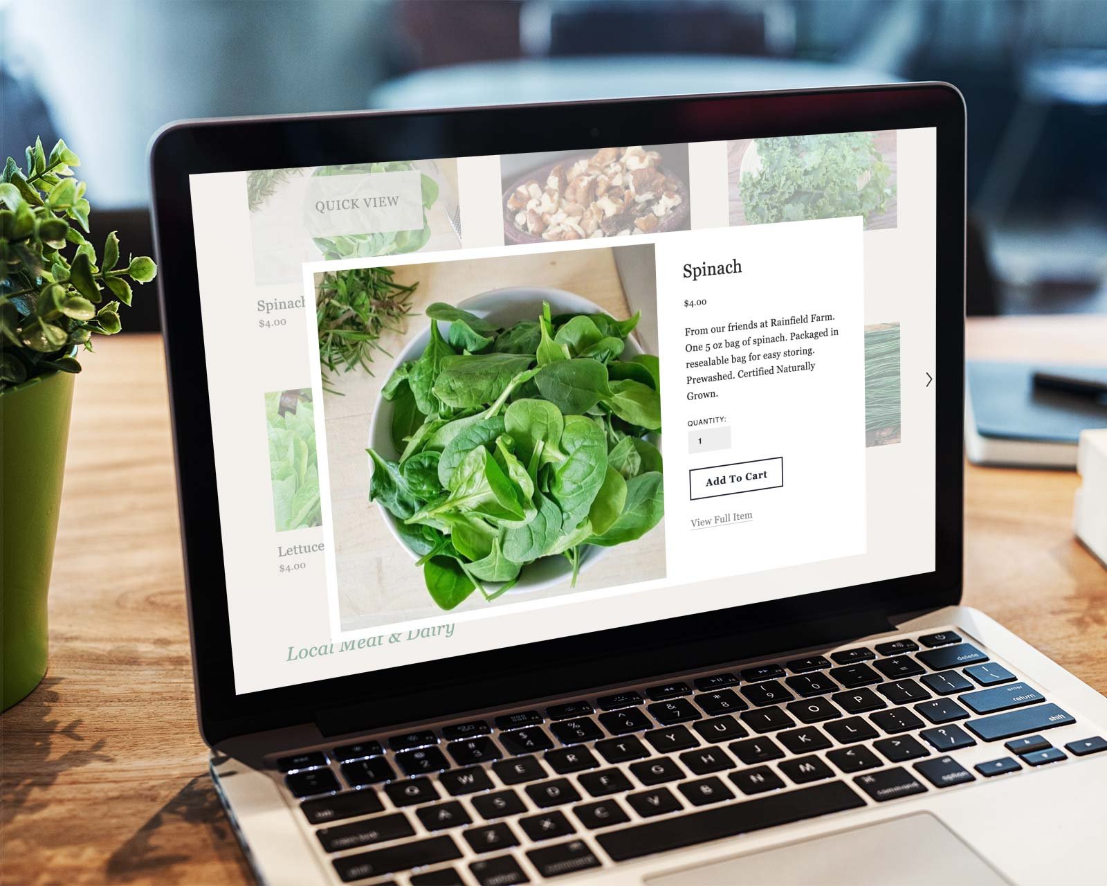 Website for Grounded Earth Farm