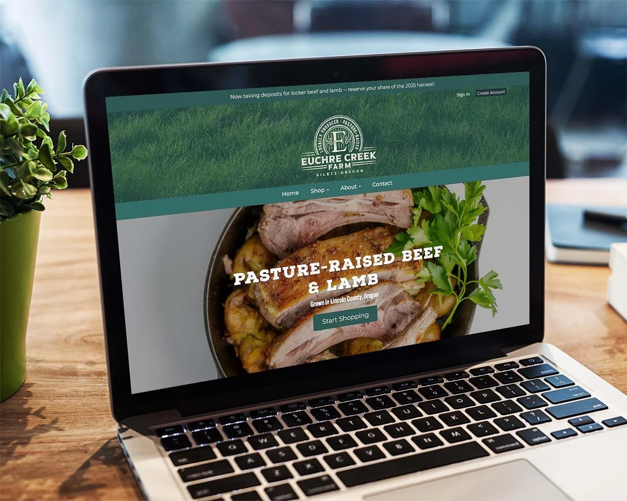 DIY Website for Euchre Creek Farm