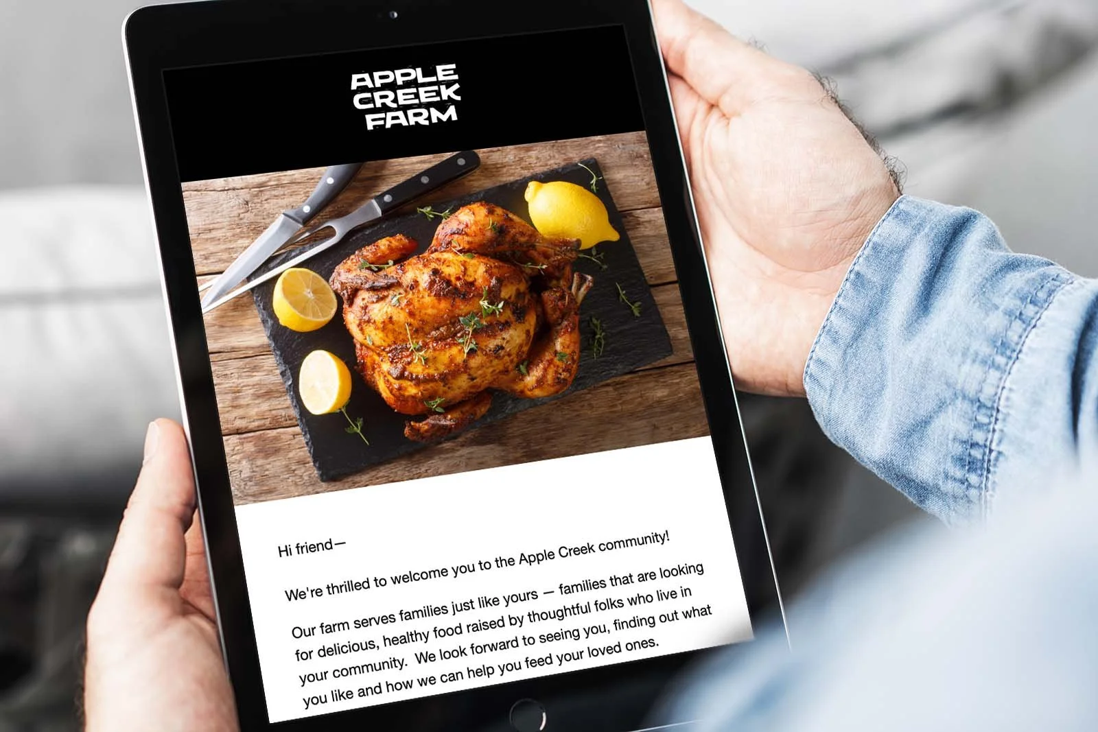 Email Marketing for Apple Creek Farm