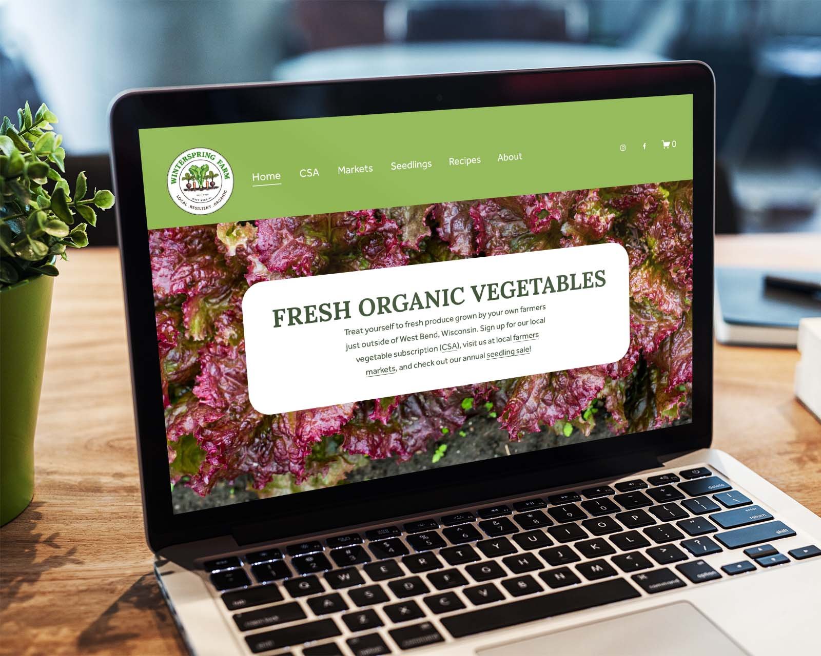 Website for Winterspring Farm