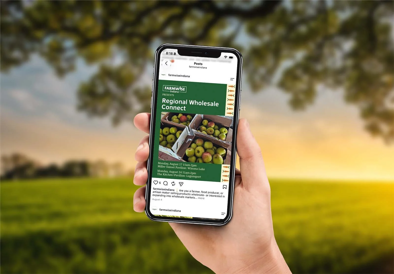 Graphic Design for FARMWISE Indiana