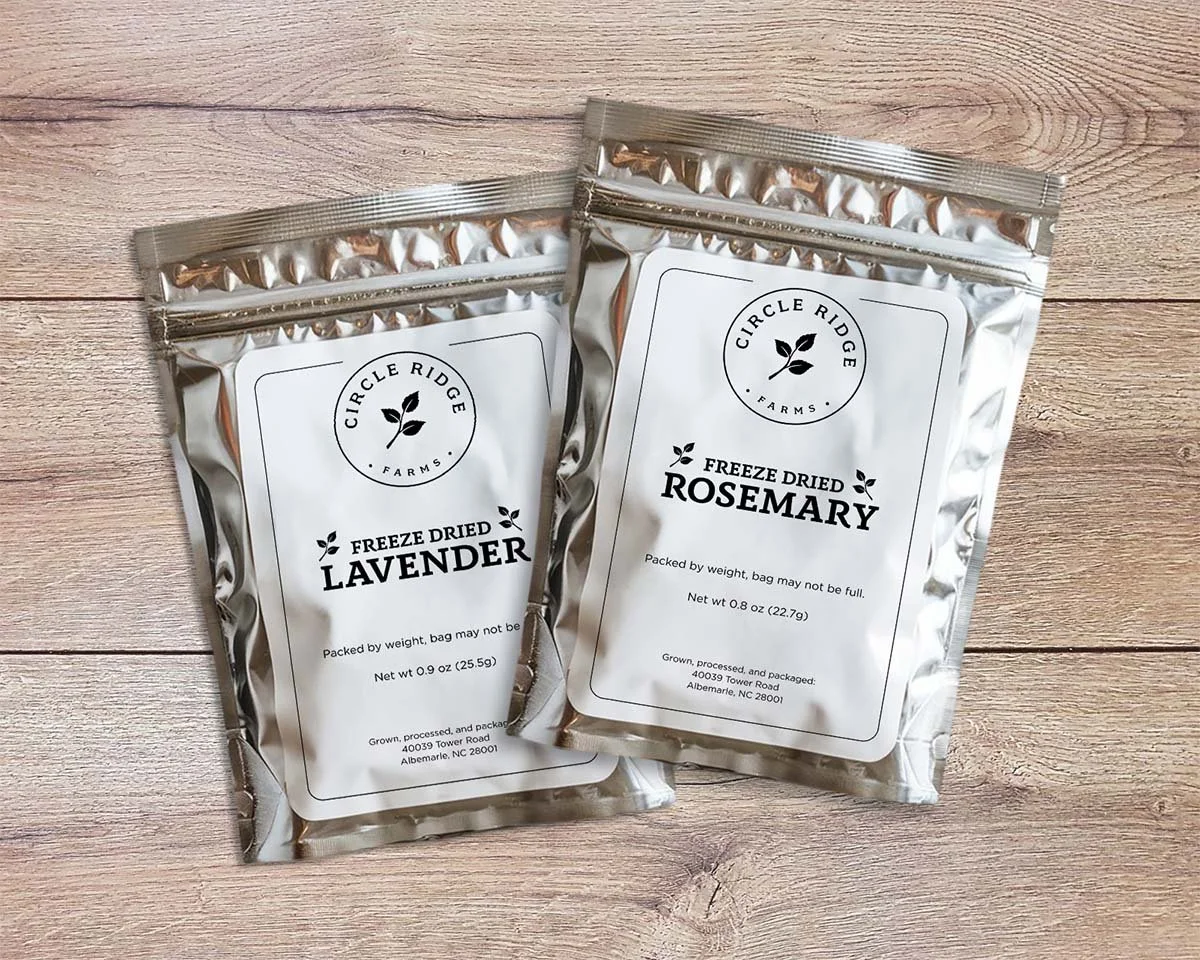 Label &amp; Card Design for Circle Ridge Farms