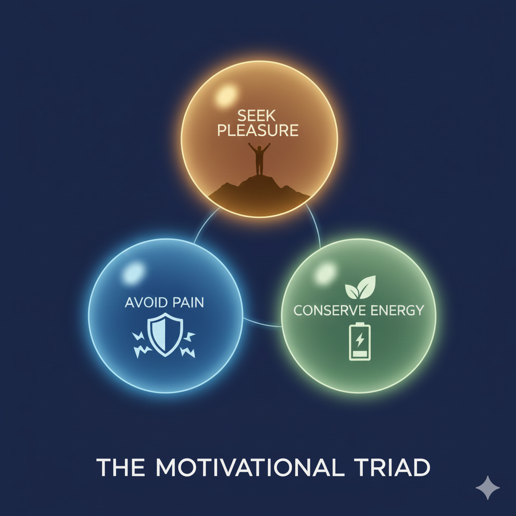The Motivational Triad: Why Your Brain Resists Growth (And What to Do About It)
