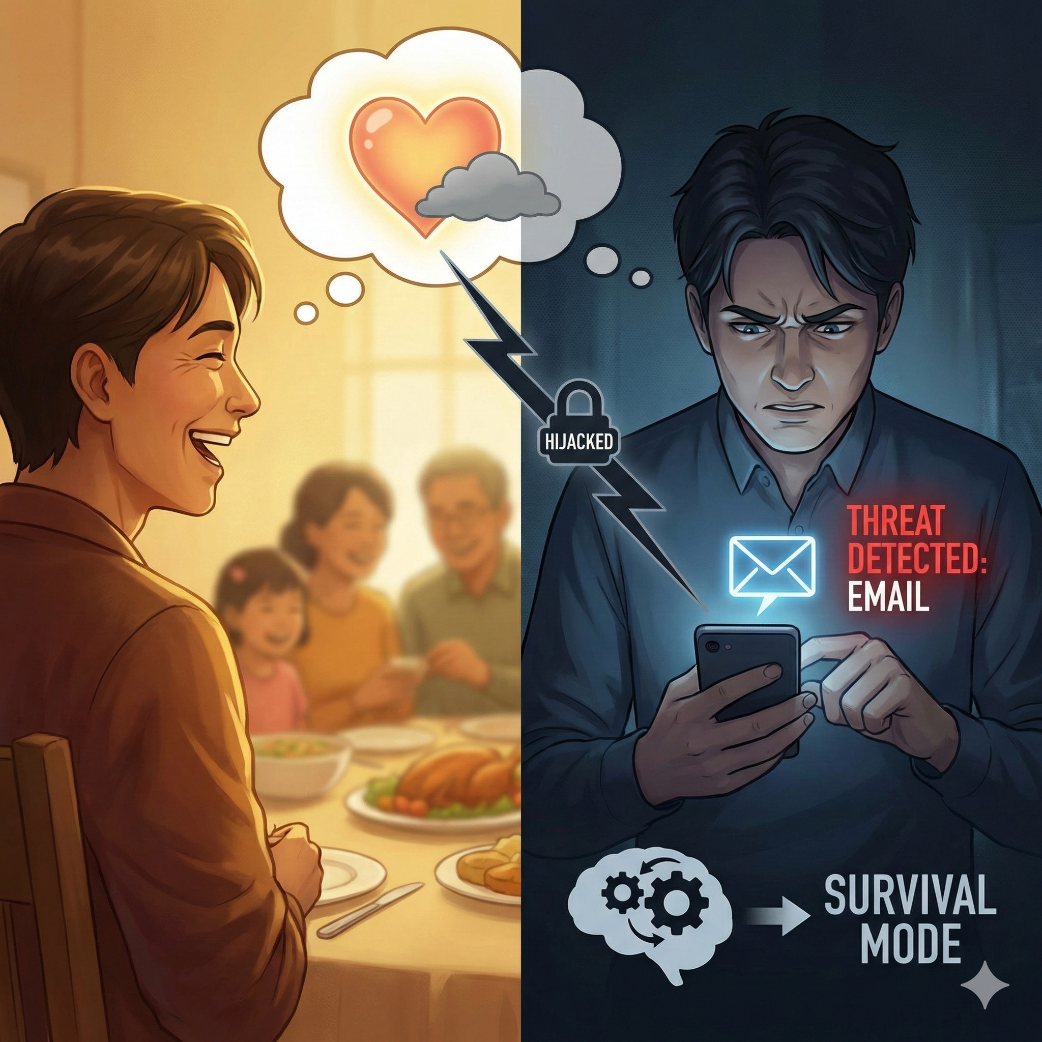 When One Email Hijacks Your Joy