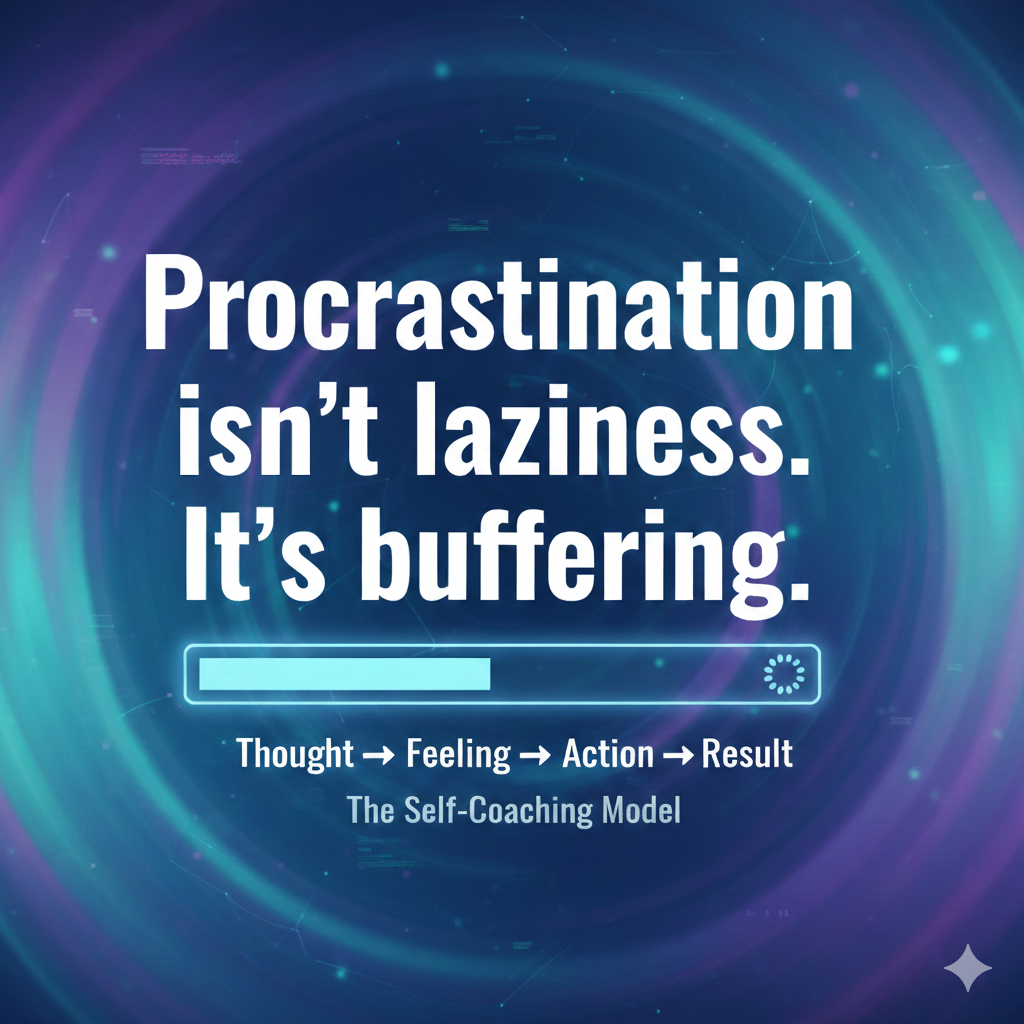 Procrastination Isn’t Laziness. It’s Buffering.