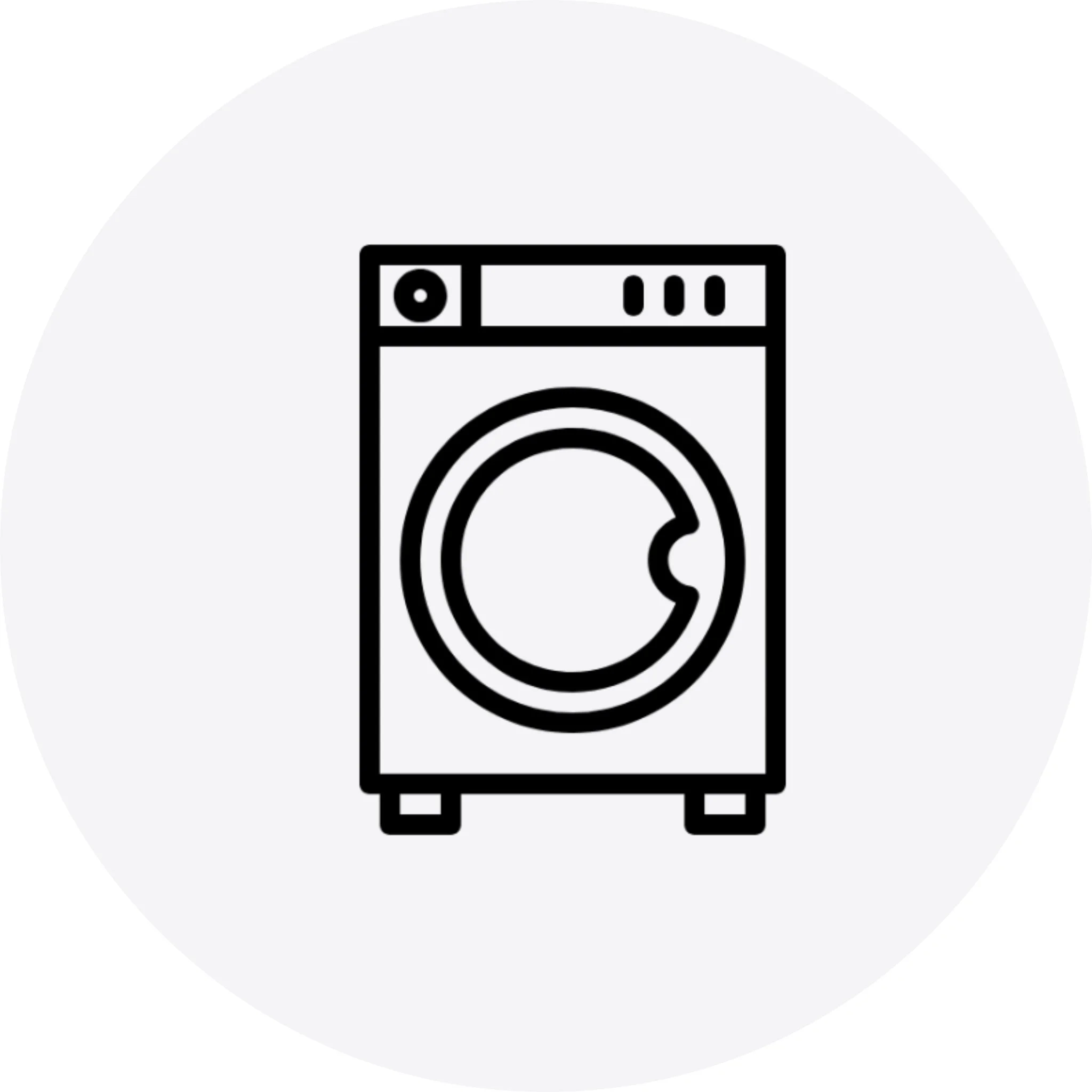 Washing machine icon.