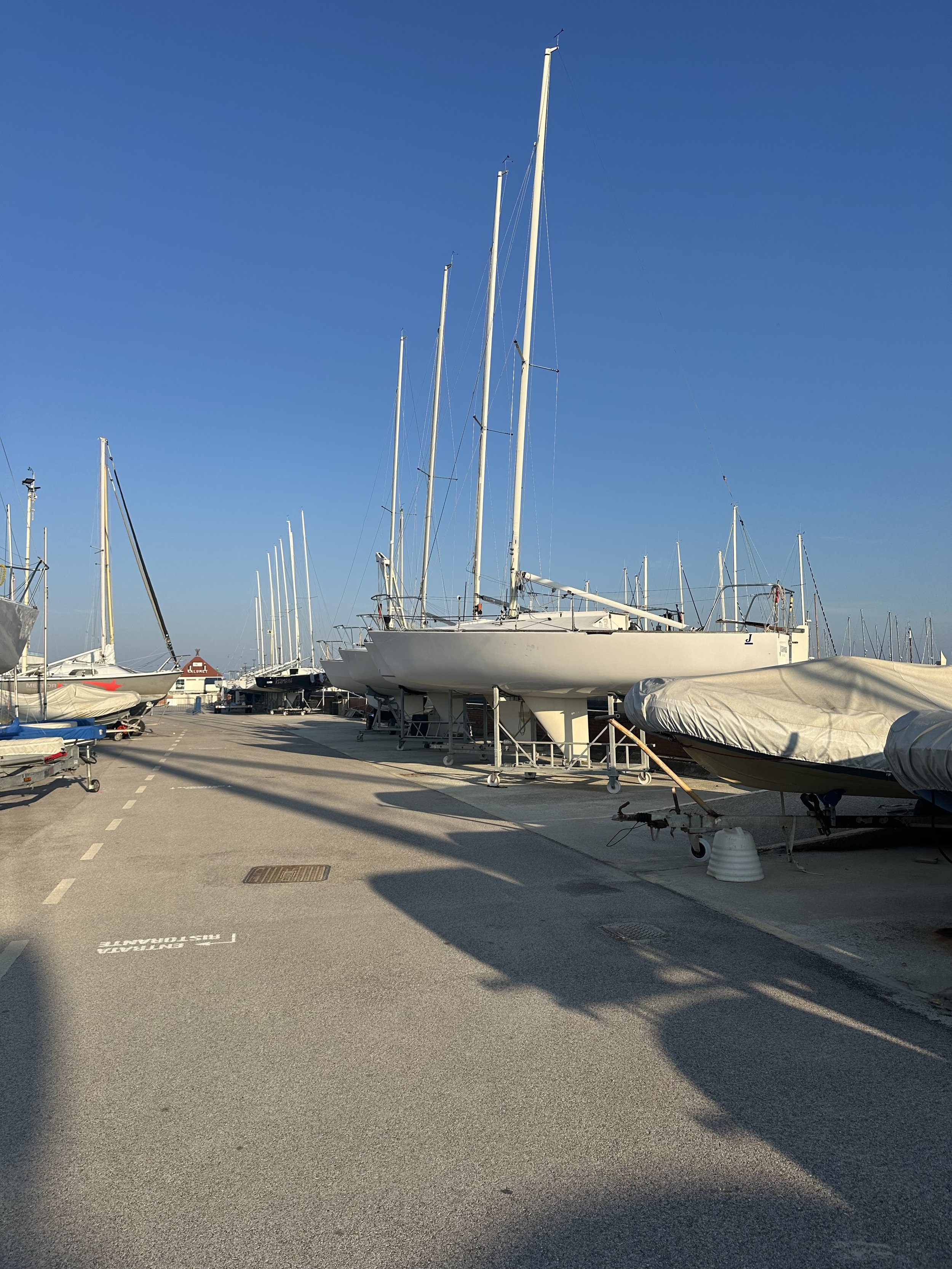 Milano Marittima. Boats at the harbour