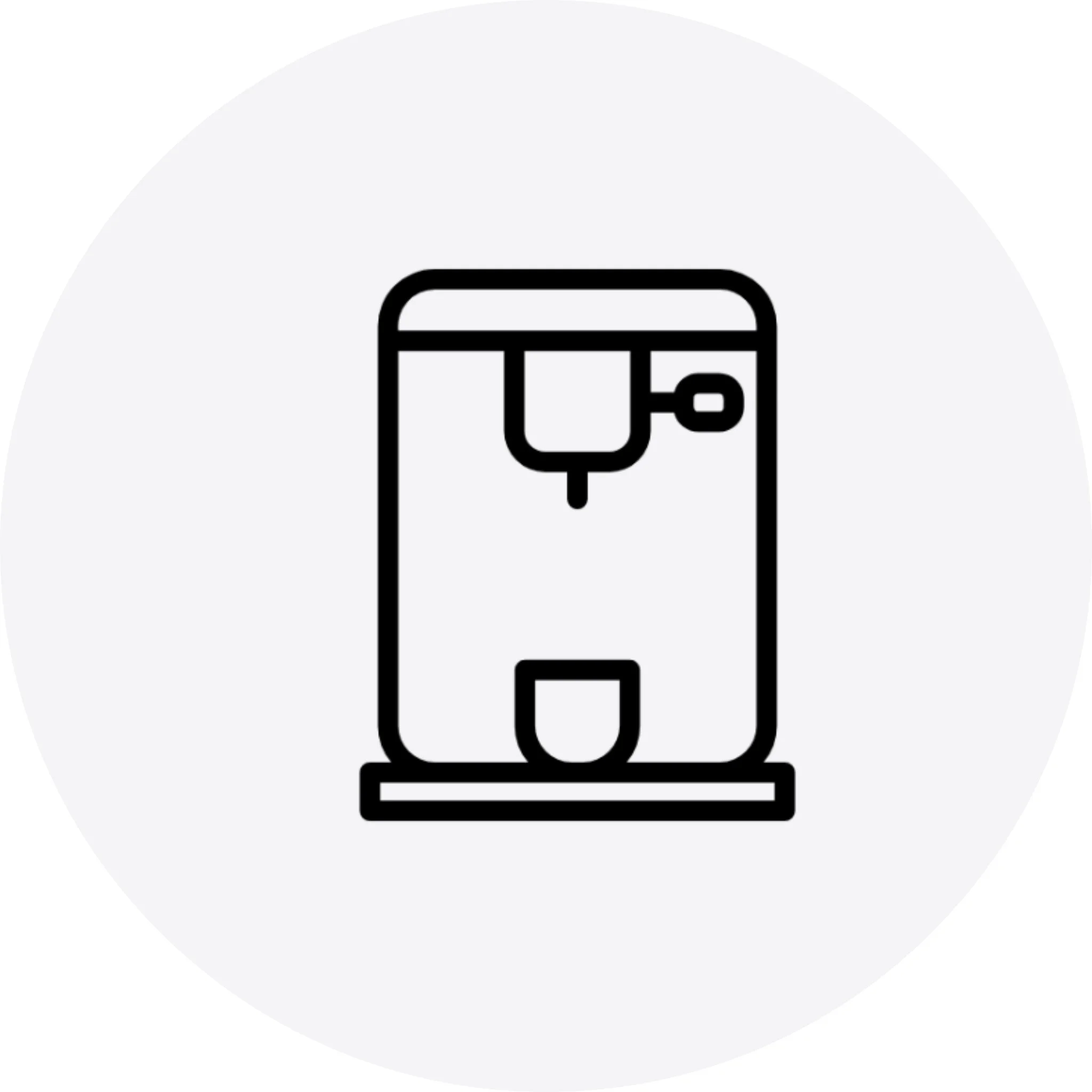 Espresso coffe Maker icon.