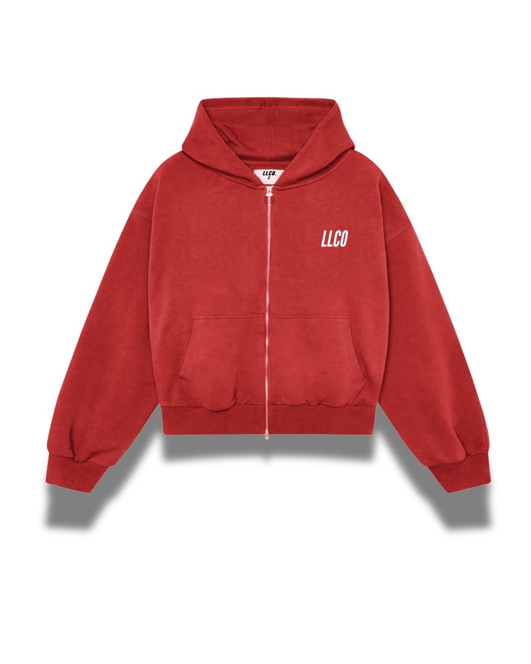 LLCo. Zip Hoodie Red