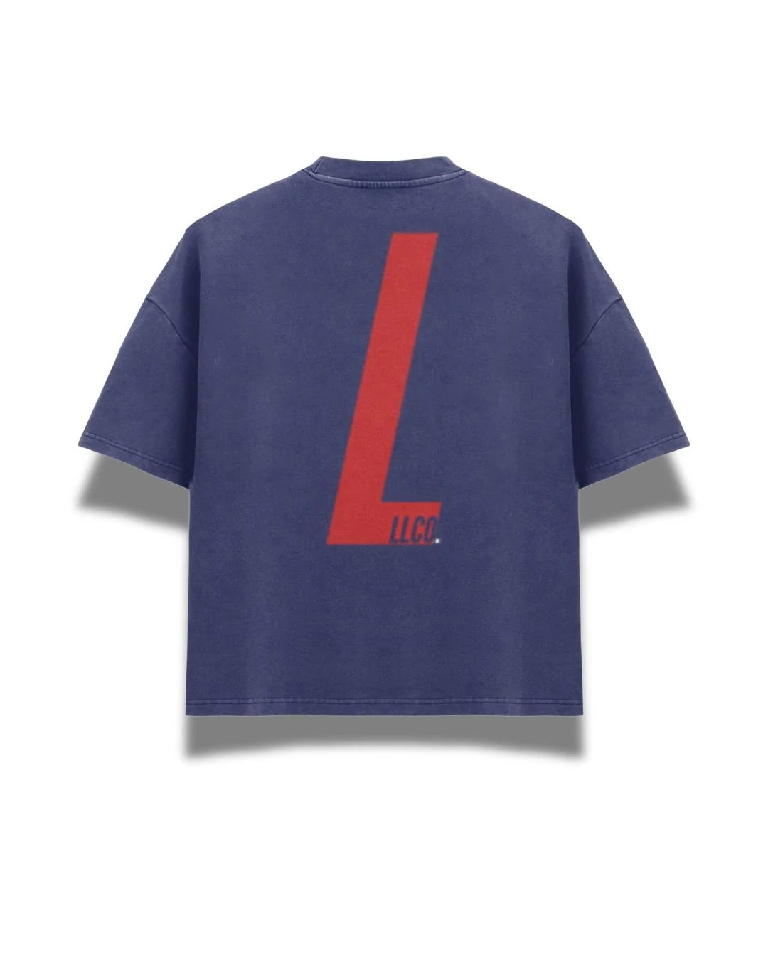 'L' T-Shirt Blue