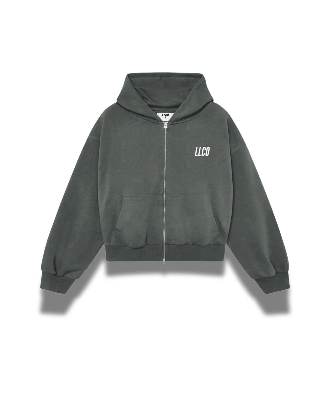 LLCo. Zip Hoodie Grey