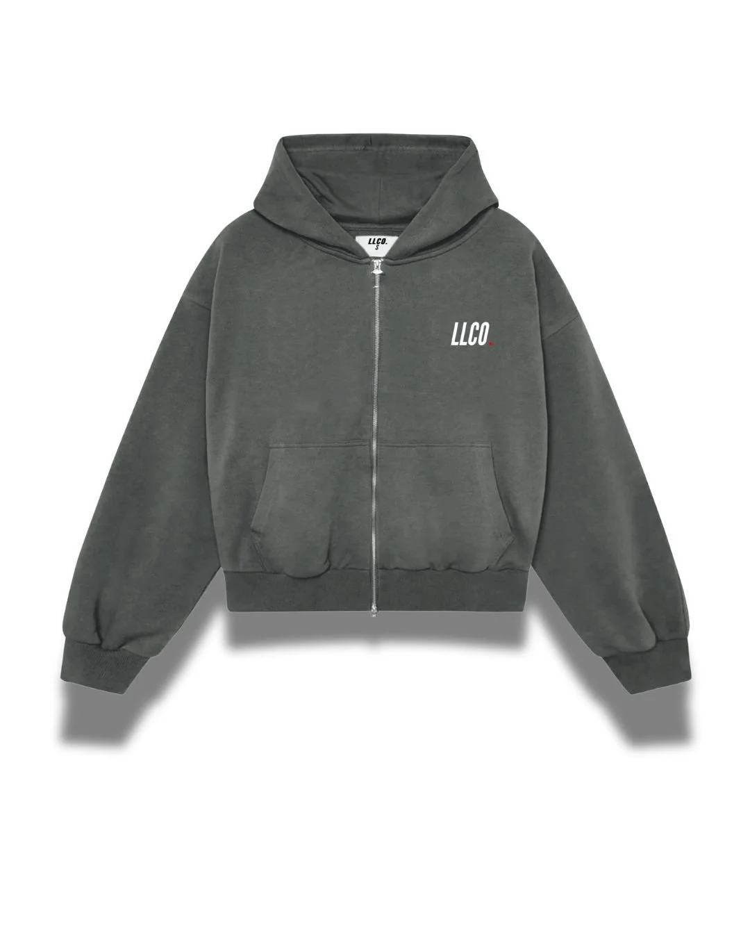 LLCo. Zip Hoodie Grey