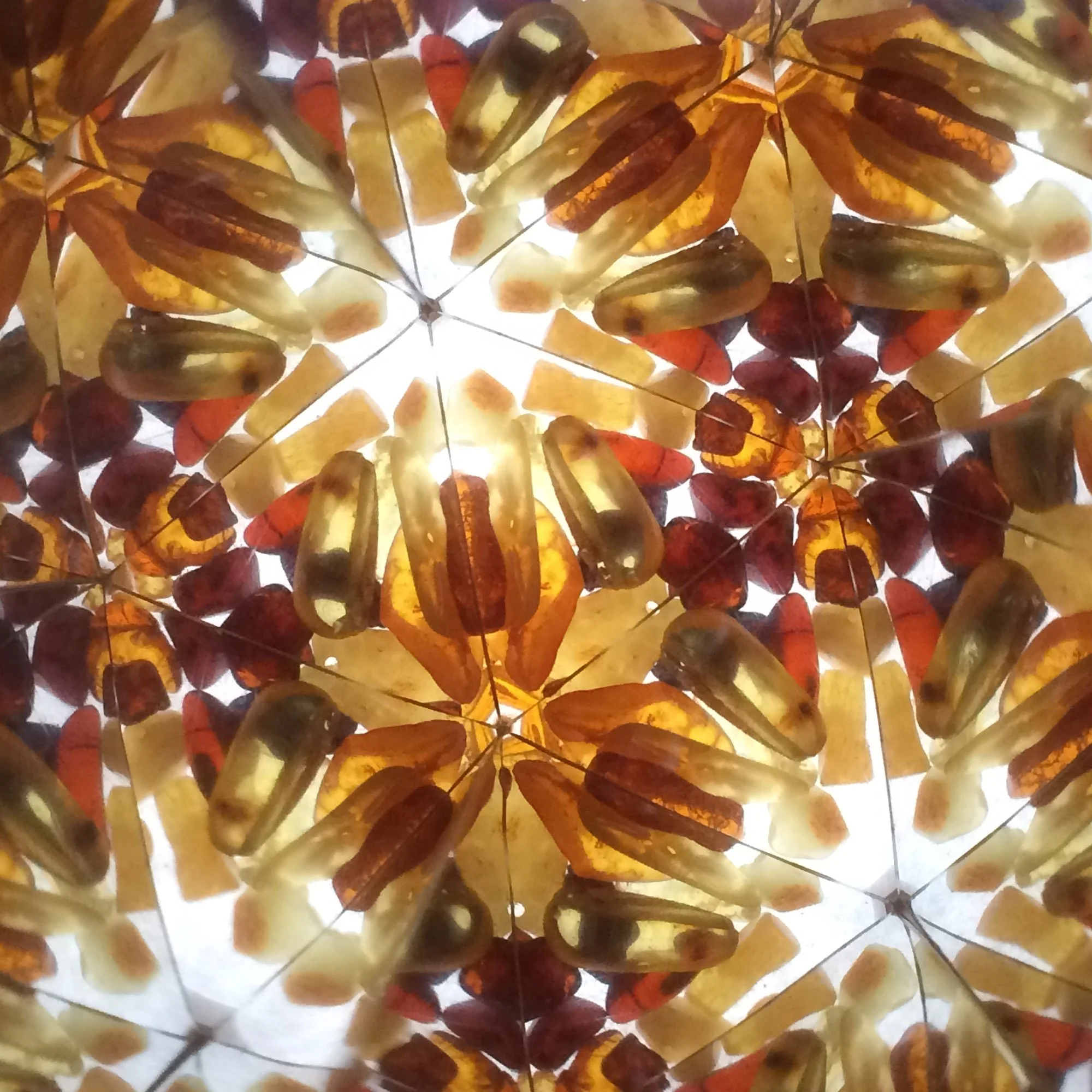 Fossilized Sunlight: The Amber Mandala