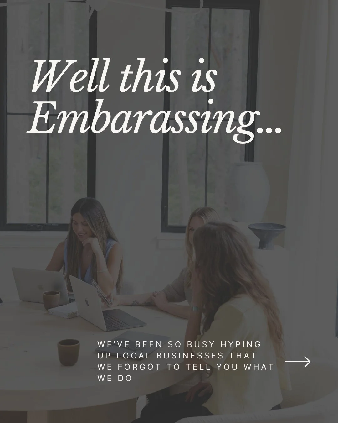 No more wondering if it's working. Only deciding how fast to grow.⁠
⁠
We help established local businesses create end-to-end marketing strategies, executing at every step of the customer journey to make local domination inevitable. After driving mill