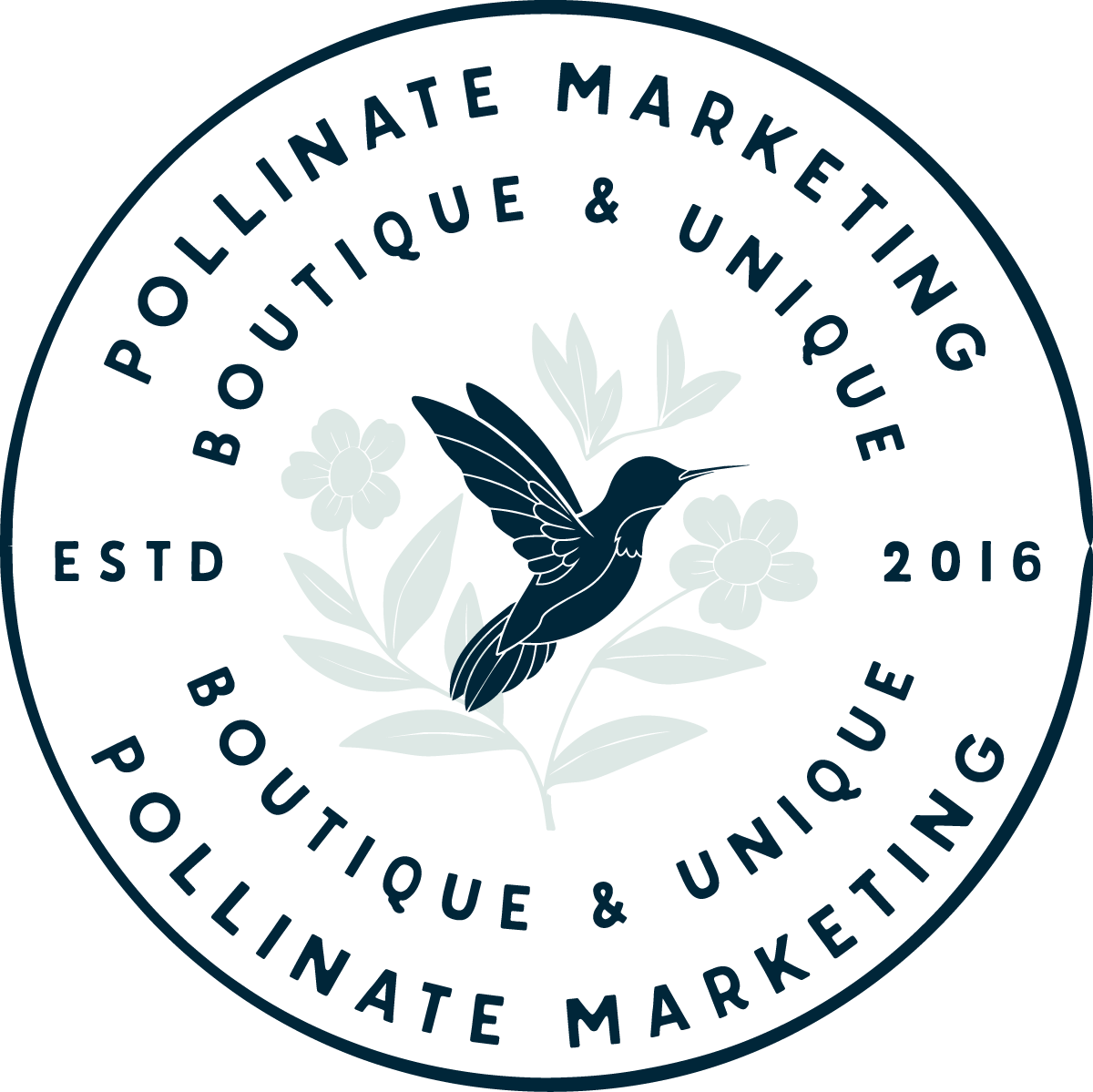 Pollinate Marketing, Boutique & Unique, est. 2016