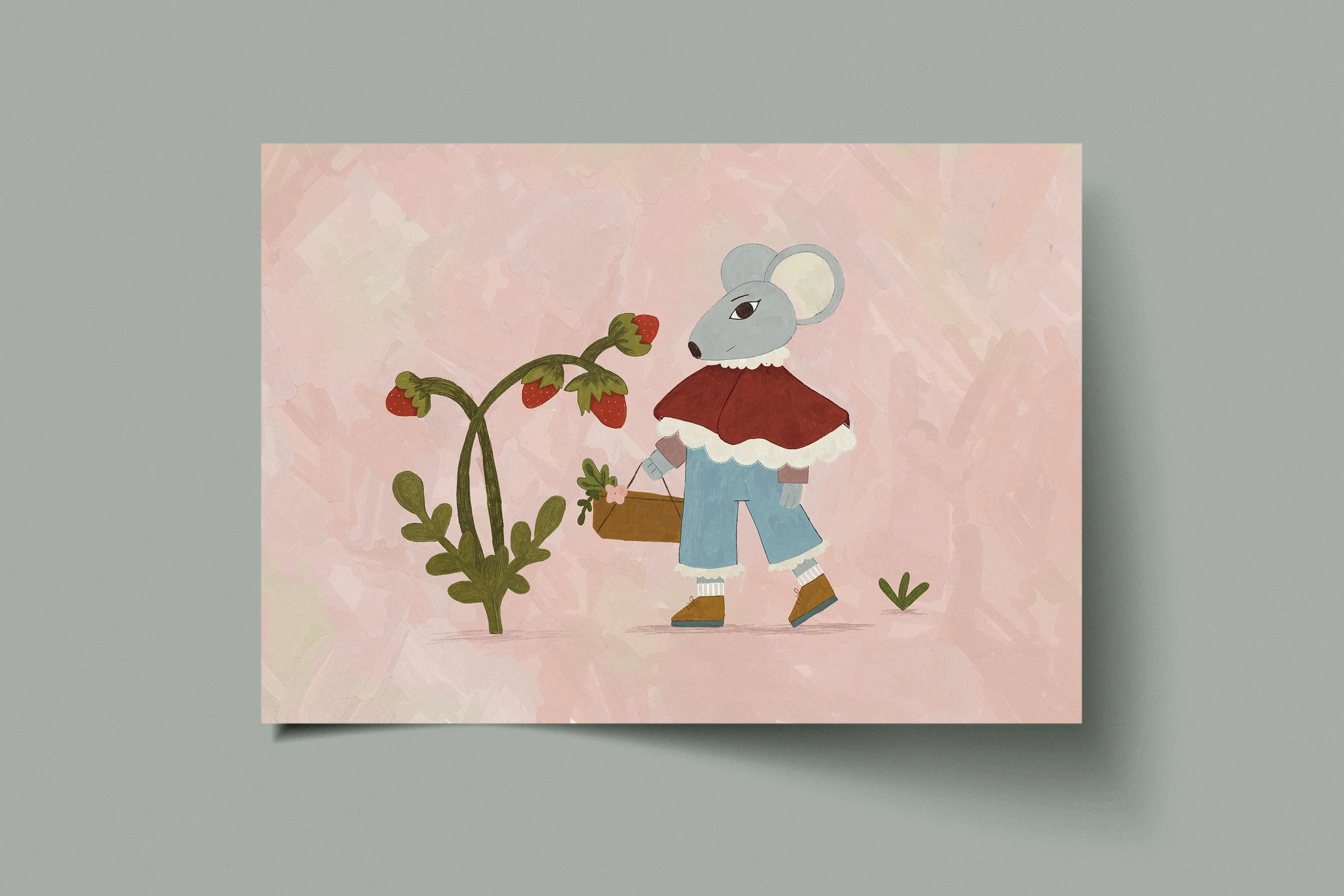 Illustration du Petit Chaperon rouge