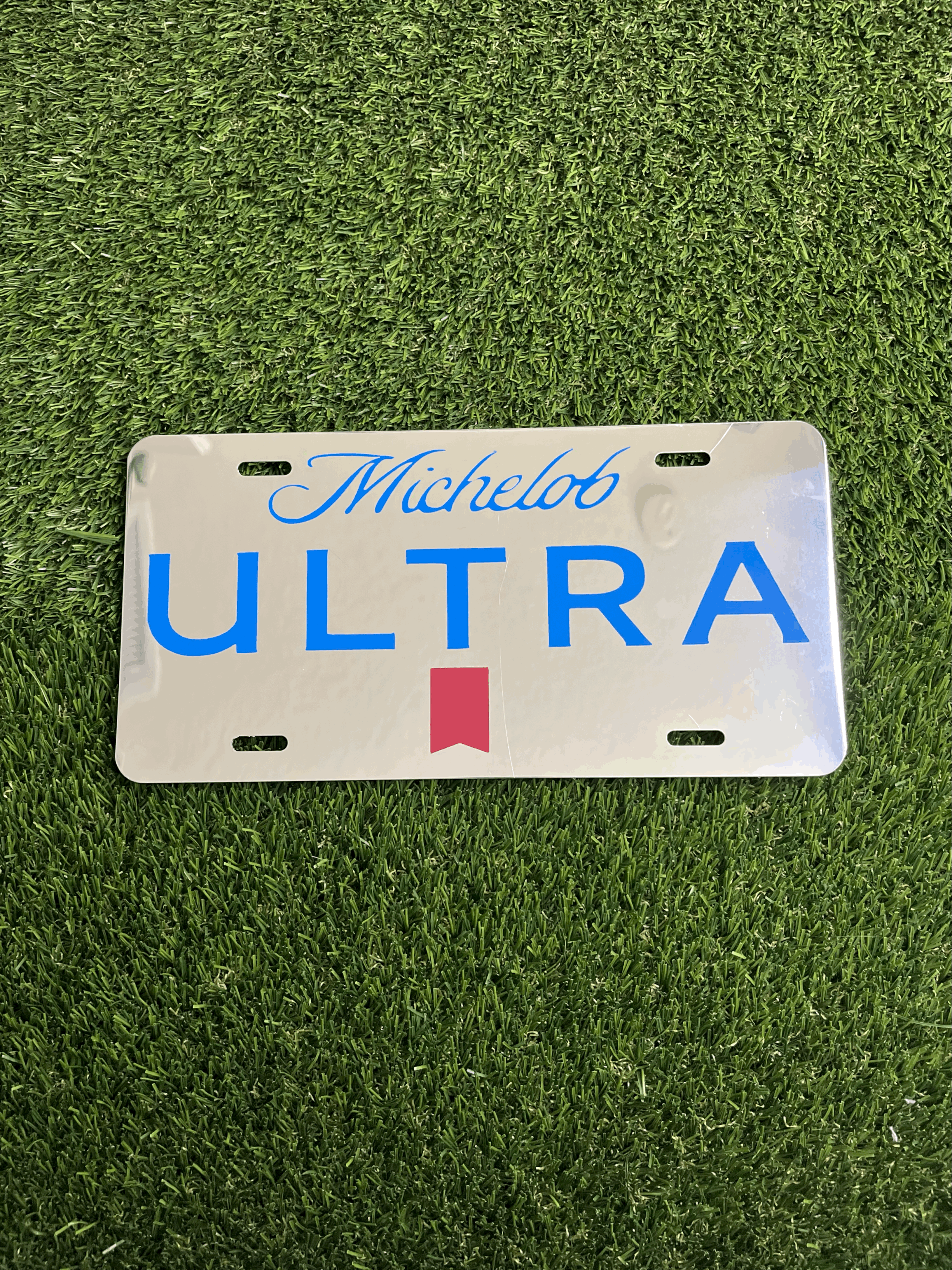 Michelob Ultra Front License Plate