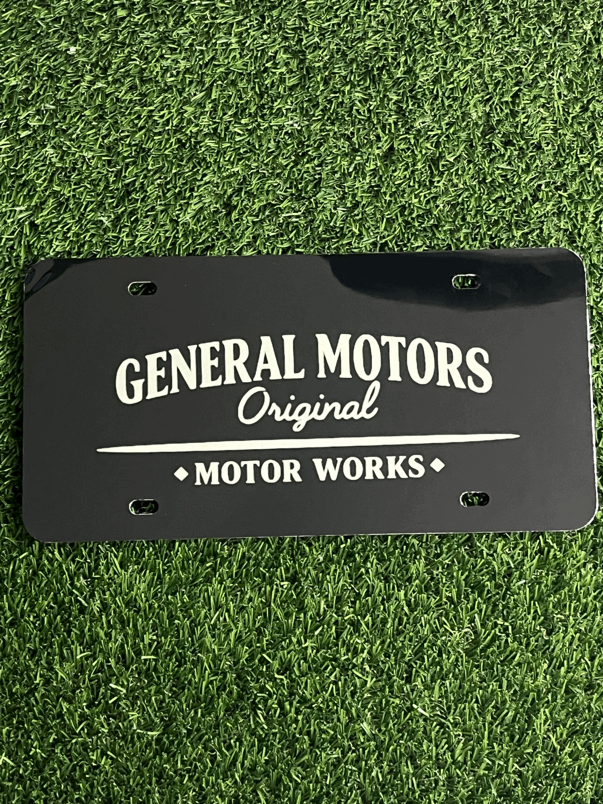 General Motors Plate
