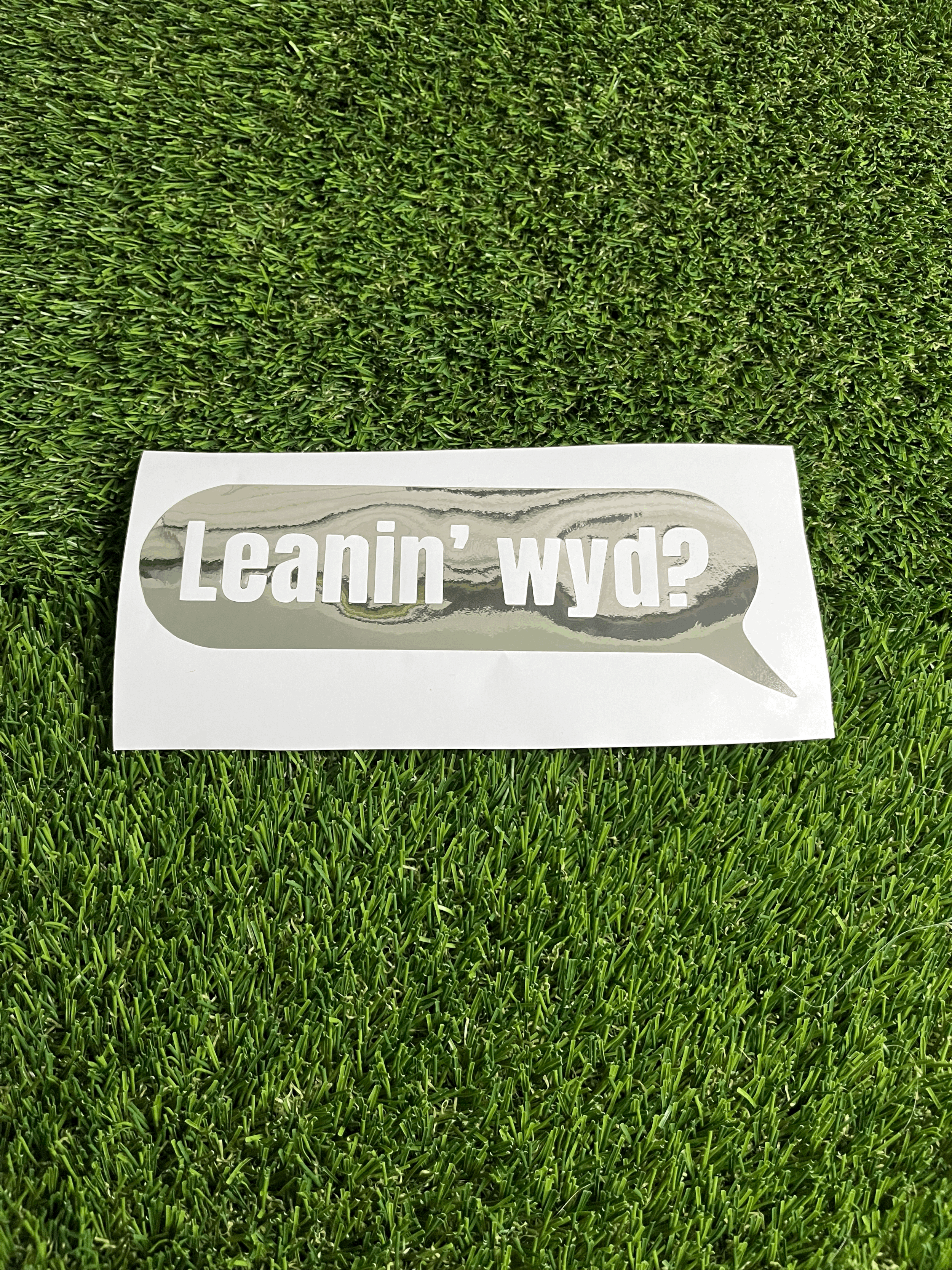 Leanin' Wyd Decal