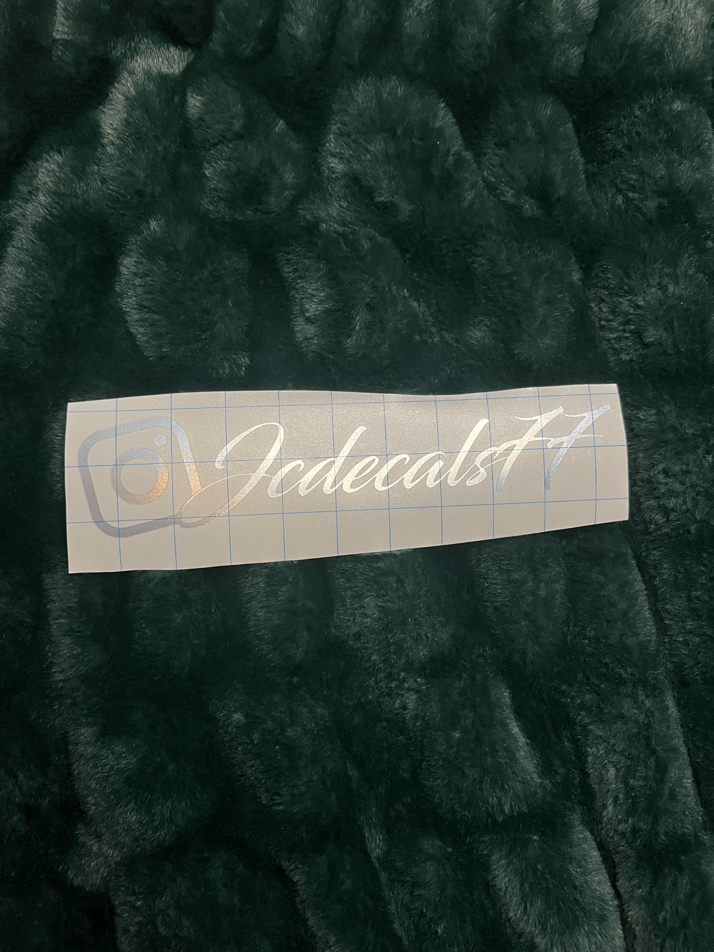 Custom Social Media Decal