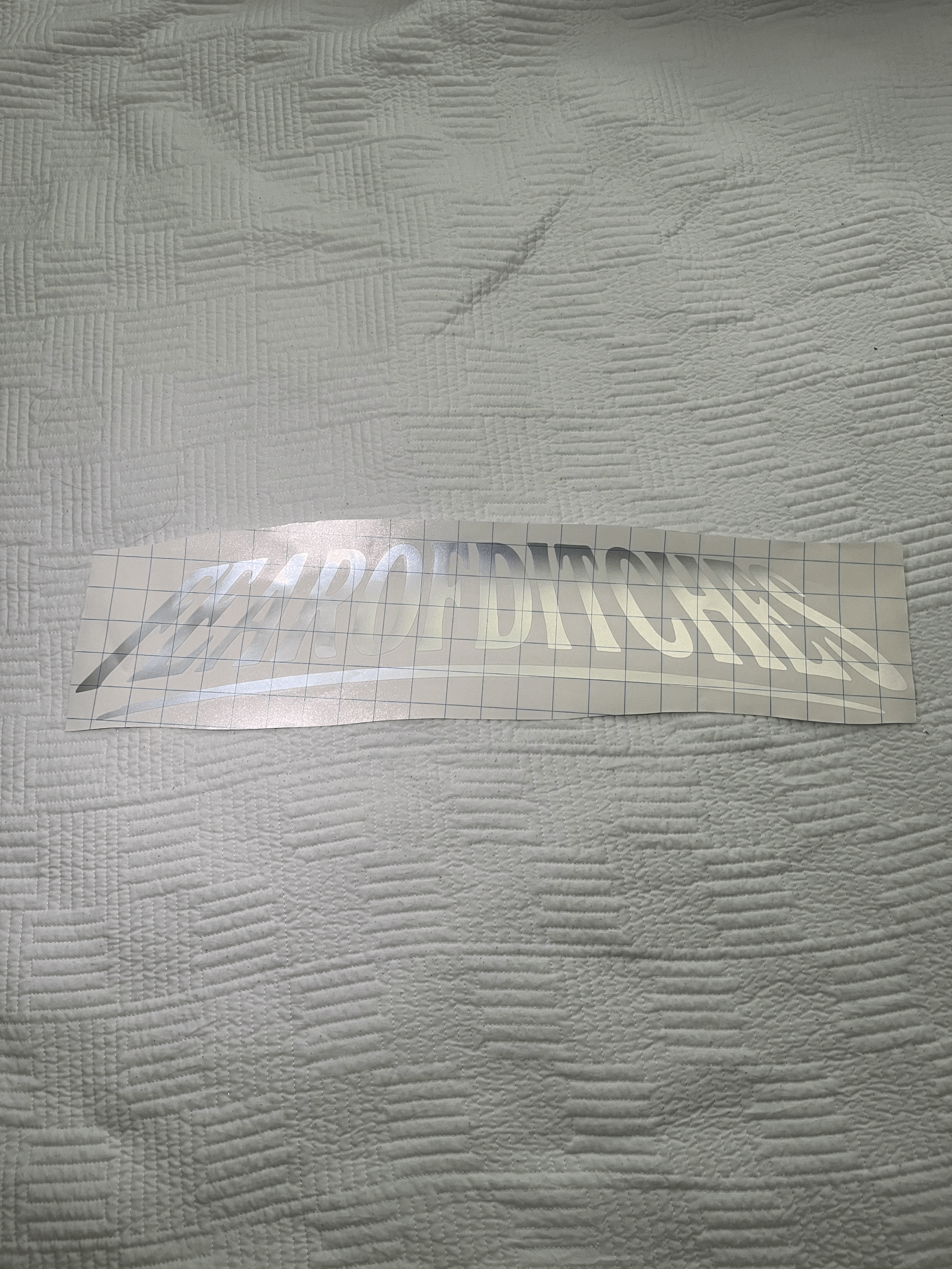 Fear of Ditches Decal