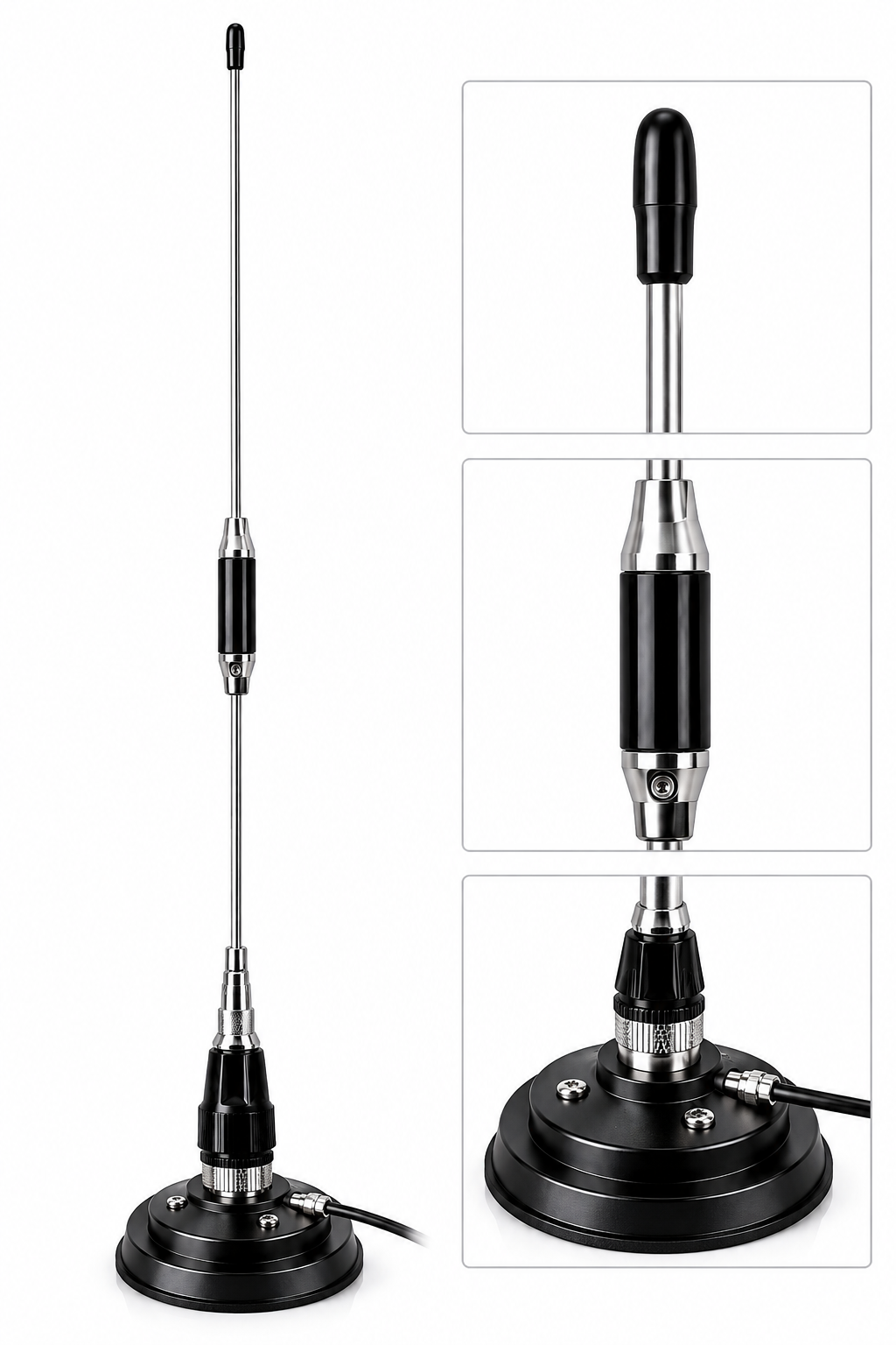 Heavy-Duty Magnetic Antenna 2.6ft - (Pre Order)