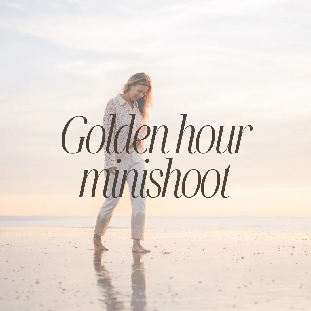 Golden hour mini shoot! 🌅

Zin in een ontspannen fotoshoot op het strand met zacht, warm licht en een prachtige zonsondergang op de achtergrond? ☀️

Deze zomer organiseer ik de Golden Hour Minishoots op het strand van Katwijk aan Zee! Perfect voor k