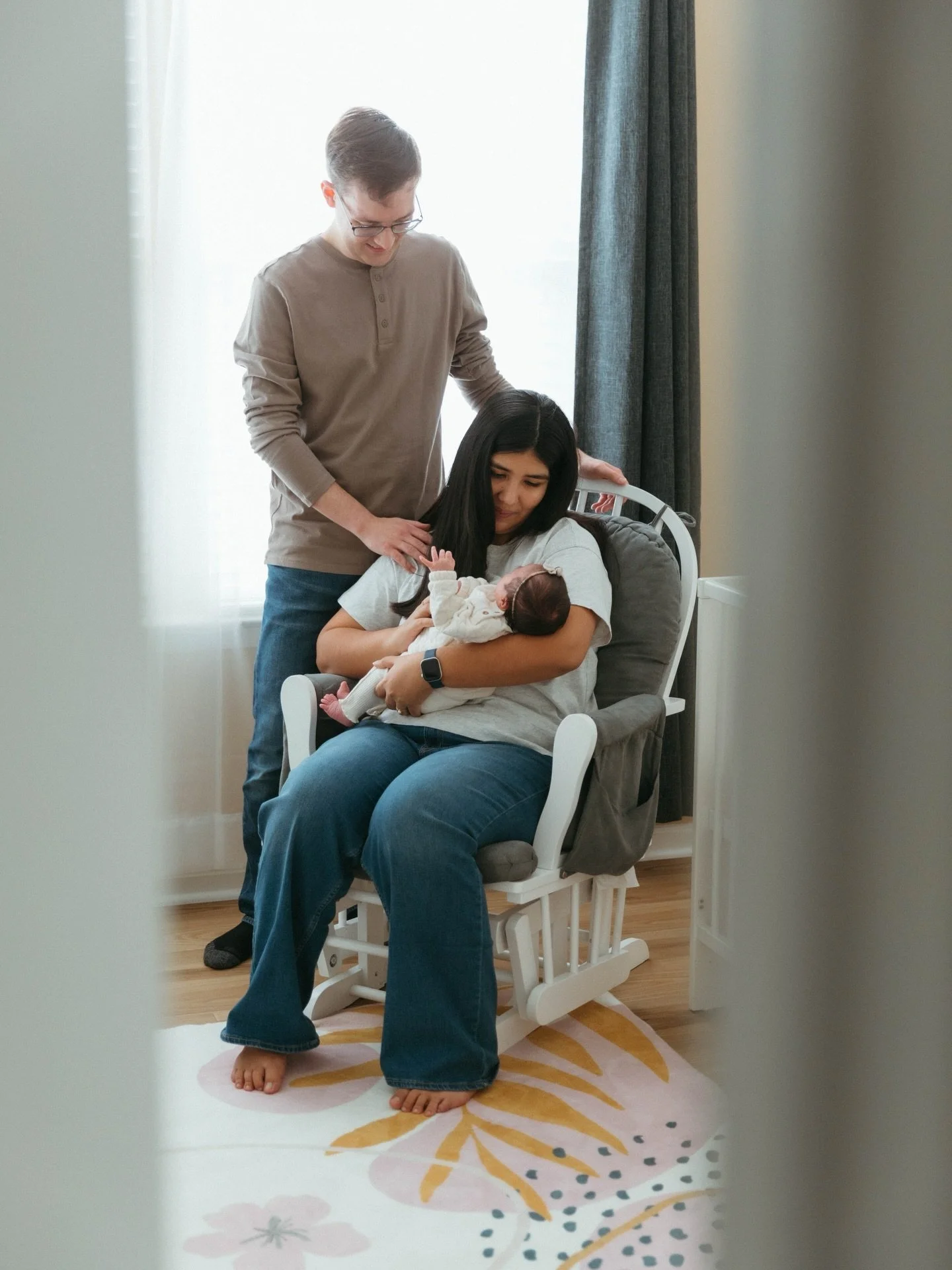 Tiny moments. Big love. All from the comfort of home 🤍