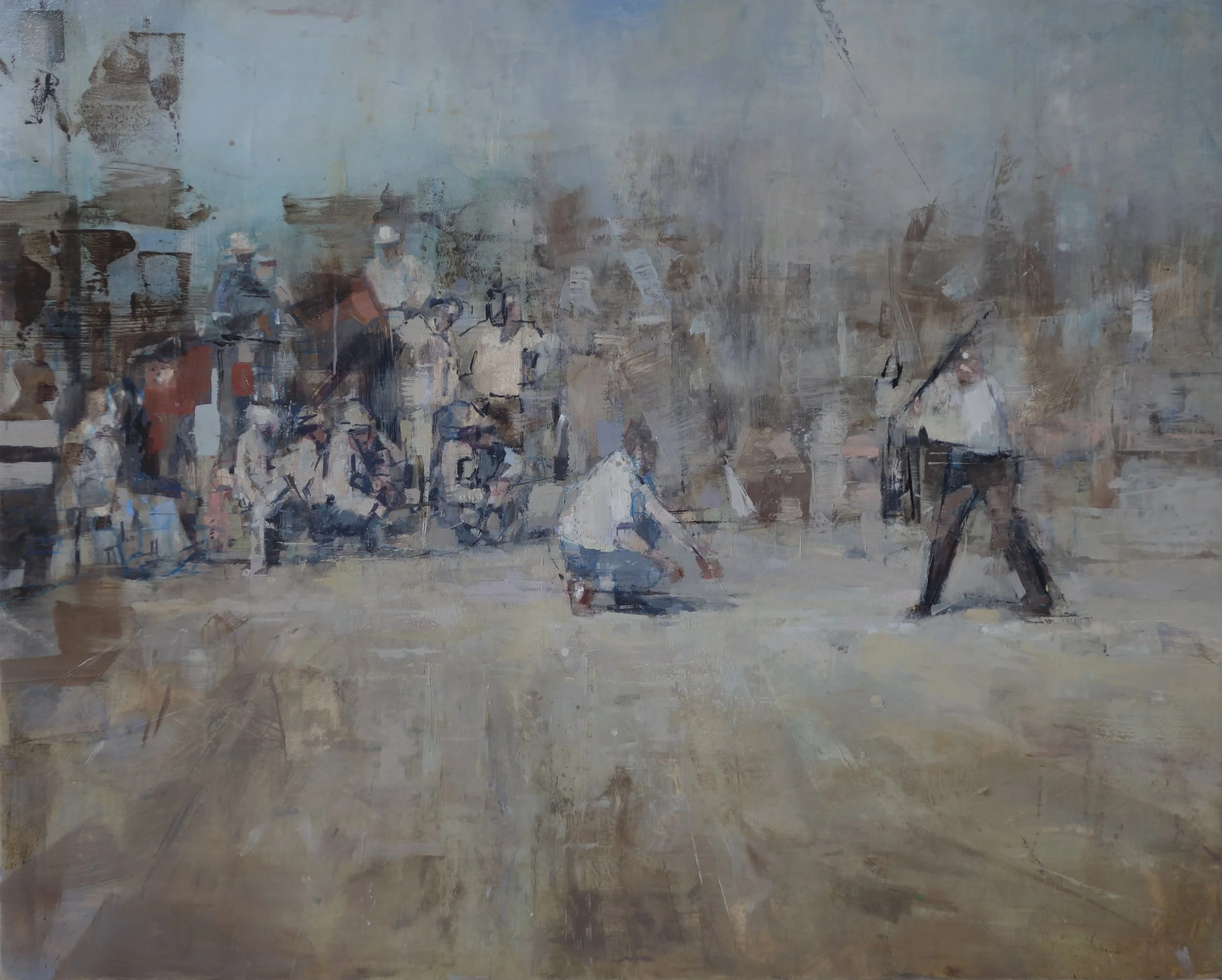 Spinning Away, 16 x 20