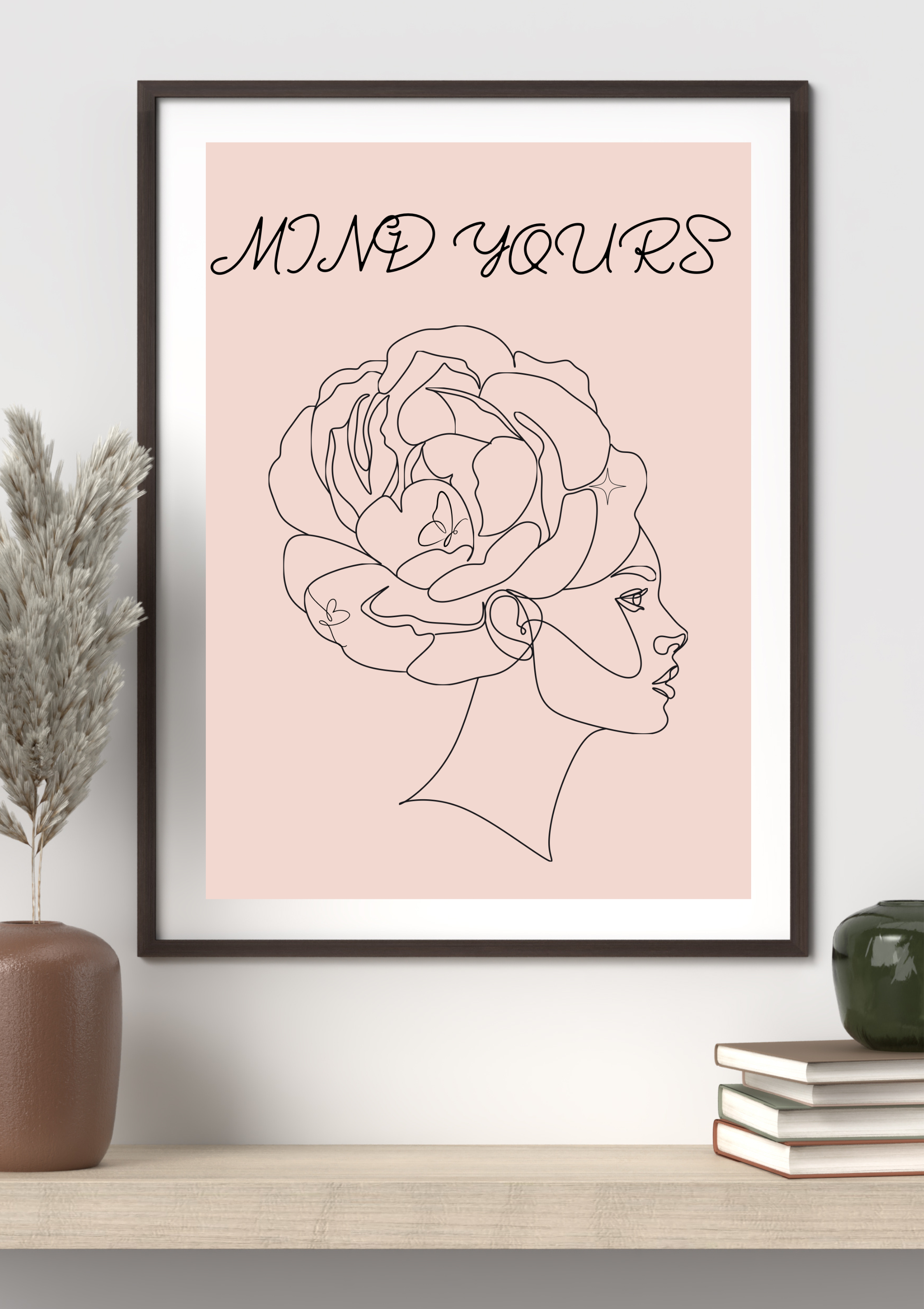 Mind Yours Digital Print