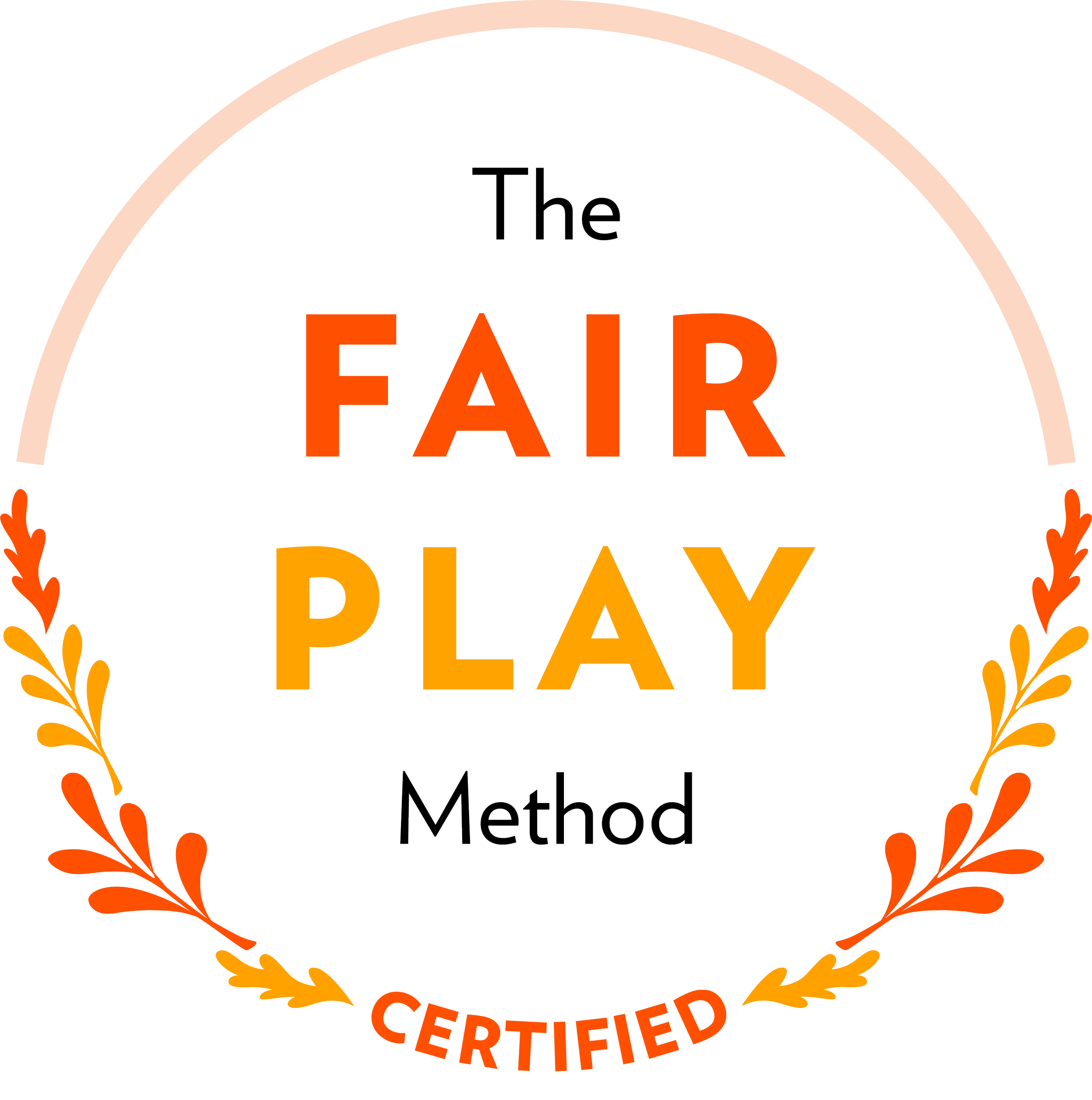The Fair Play Method certification icon showing Tracey’s credentials as an ADHD and Executive Function Coach in Seattle