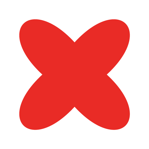 Bright red icon highlighting mindfulness training offered through ADHD treatment in Seattle