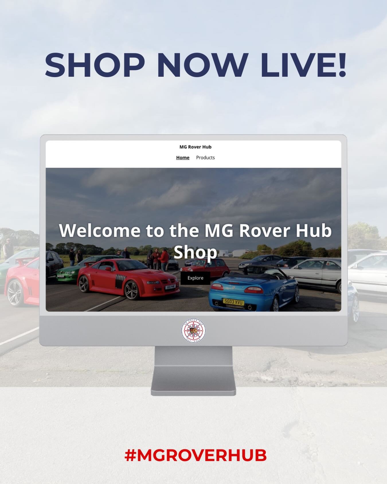 Our shop is now live!

Explore our brand-new merchandise and treat yourself, or the MG Rover fan in your life, to the perfect Christmas gift.

Order now to guarantee Christmas delivery.&nbsp;

Shop now, link in bio!