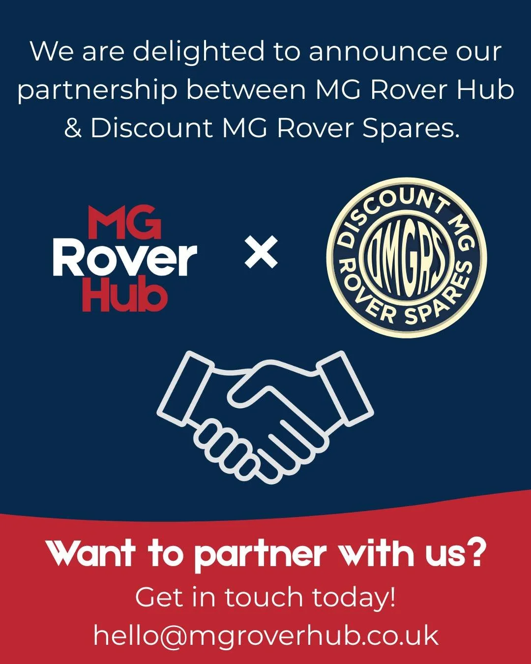 We are proud to be partnered with the excellent team at @dmgrsltd. One of the long-term leading parts suppliers in the MG Rover scene who continue to support your cars with new and existing product development. We&rsquo;ve worked closely with Scott a