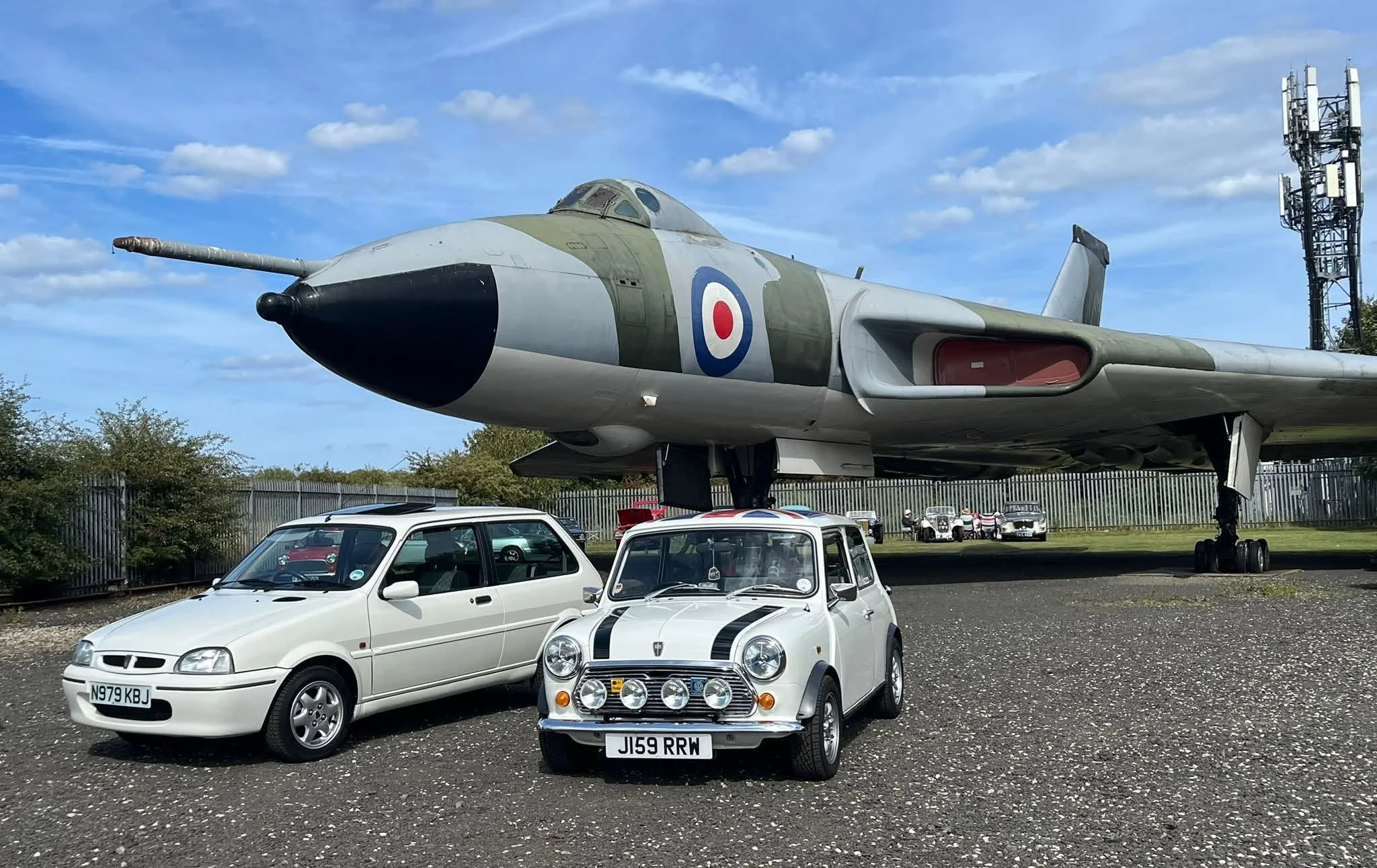 Trevor Liddle Mini with Rover 114 GTA.jpg