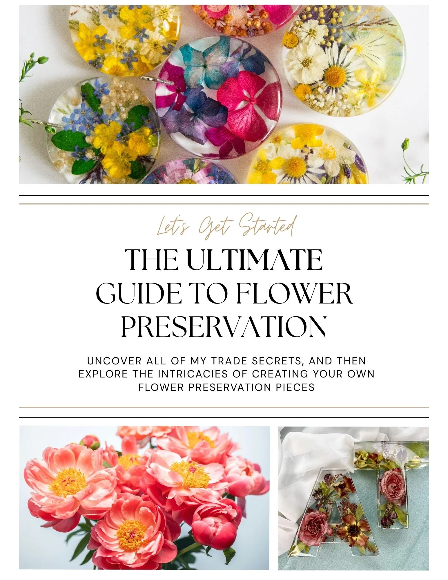 The Ultimate Flower Preservation Guide - SAVE 40%