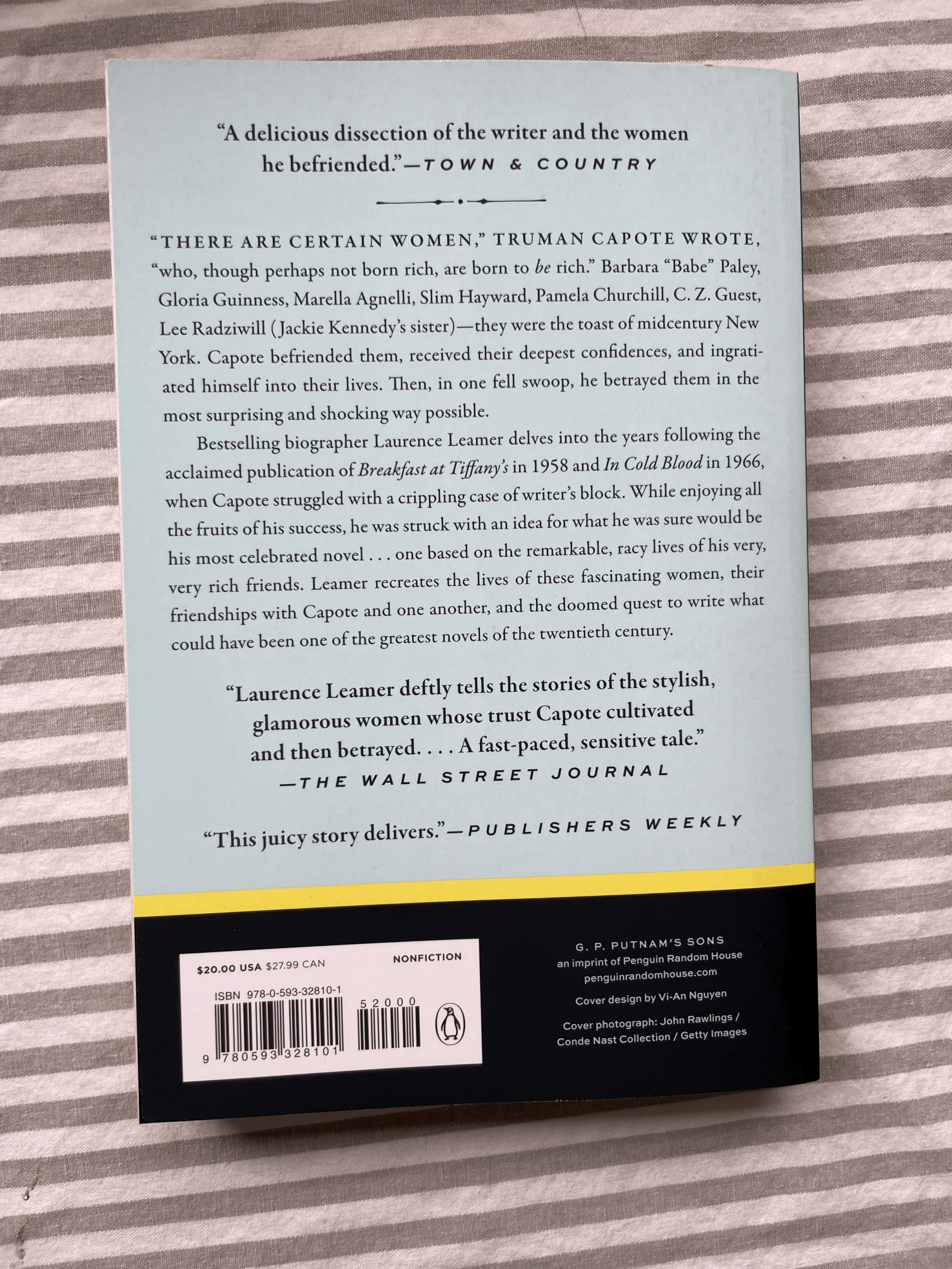 Capote's Women, Laurence Leamer